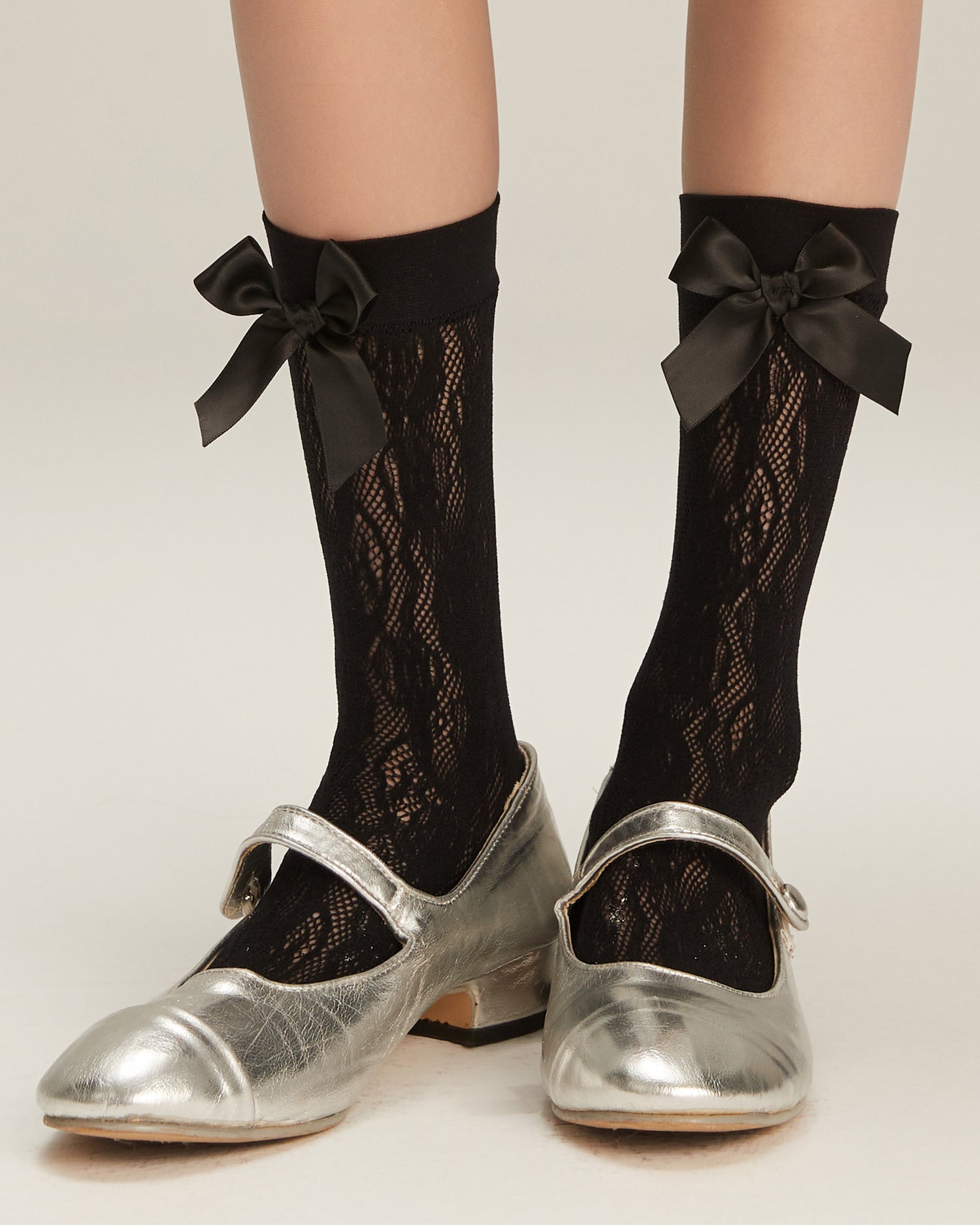 Women's Bow Lace JK Crew Socks