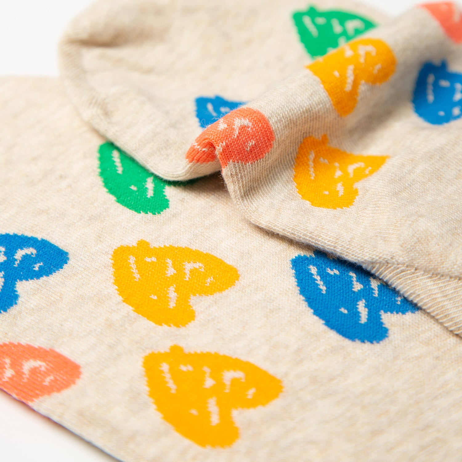 Women's Heart Pattern No-Show Socks