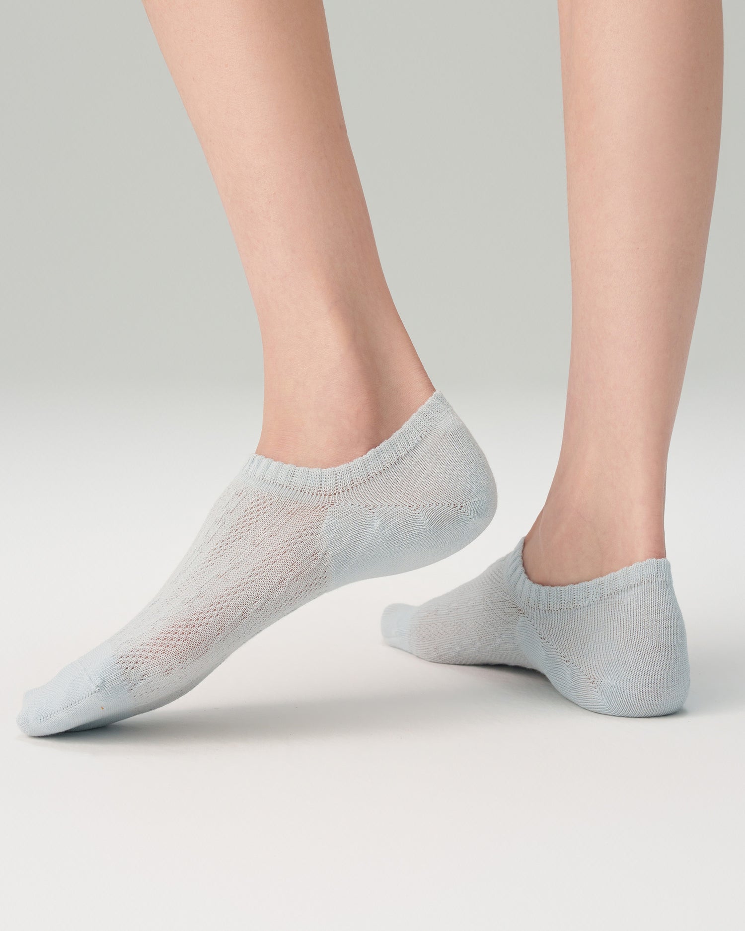Women's Cotton Mesh No-Show Socks