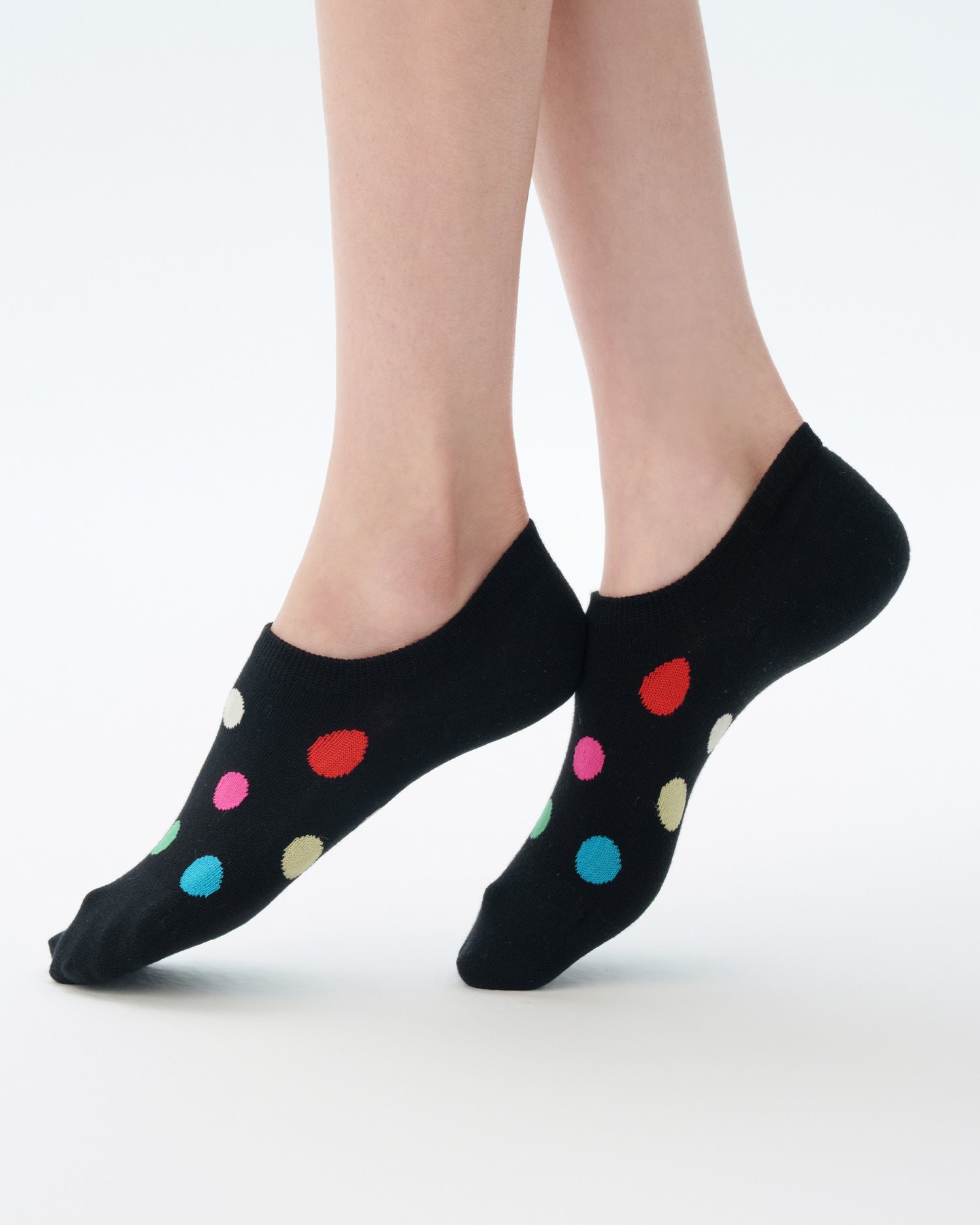 Women's Polka Dot No-Show Socks