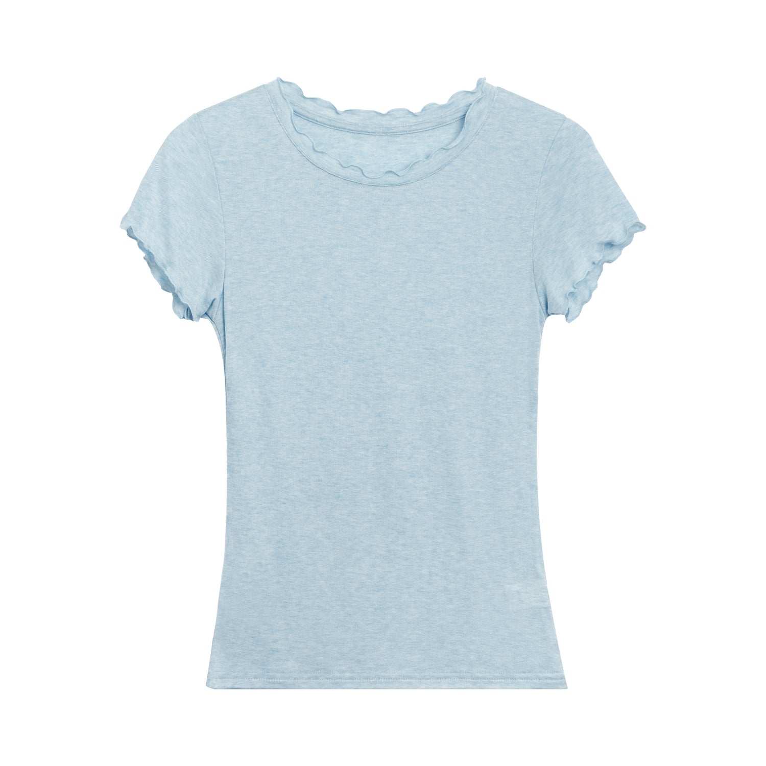 Women’s TENCEL™ Wool Lettuce-Edge T-Shirt