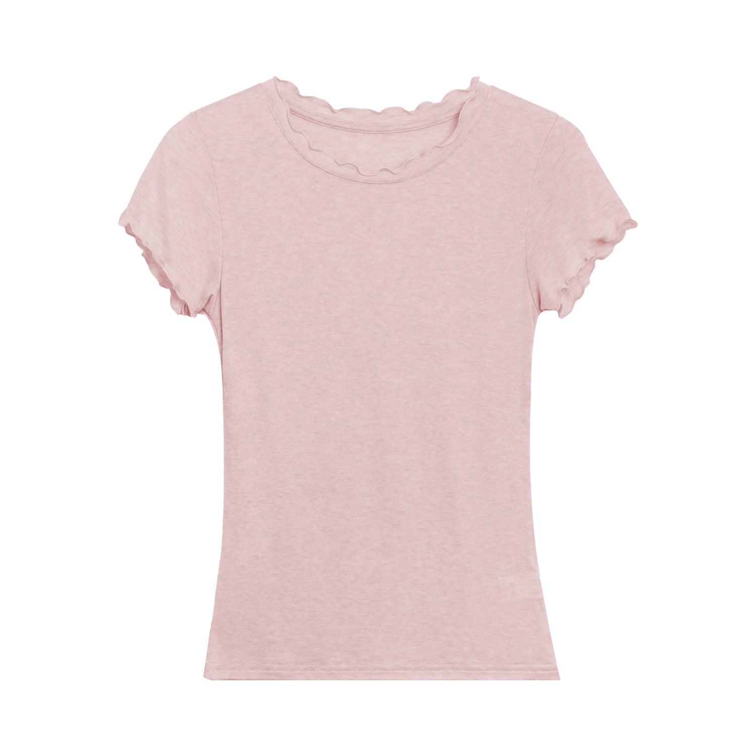 Women’s TENCEL™ Wool Lettuce-Edge T-Shirt