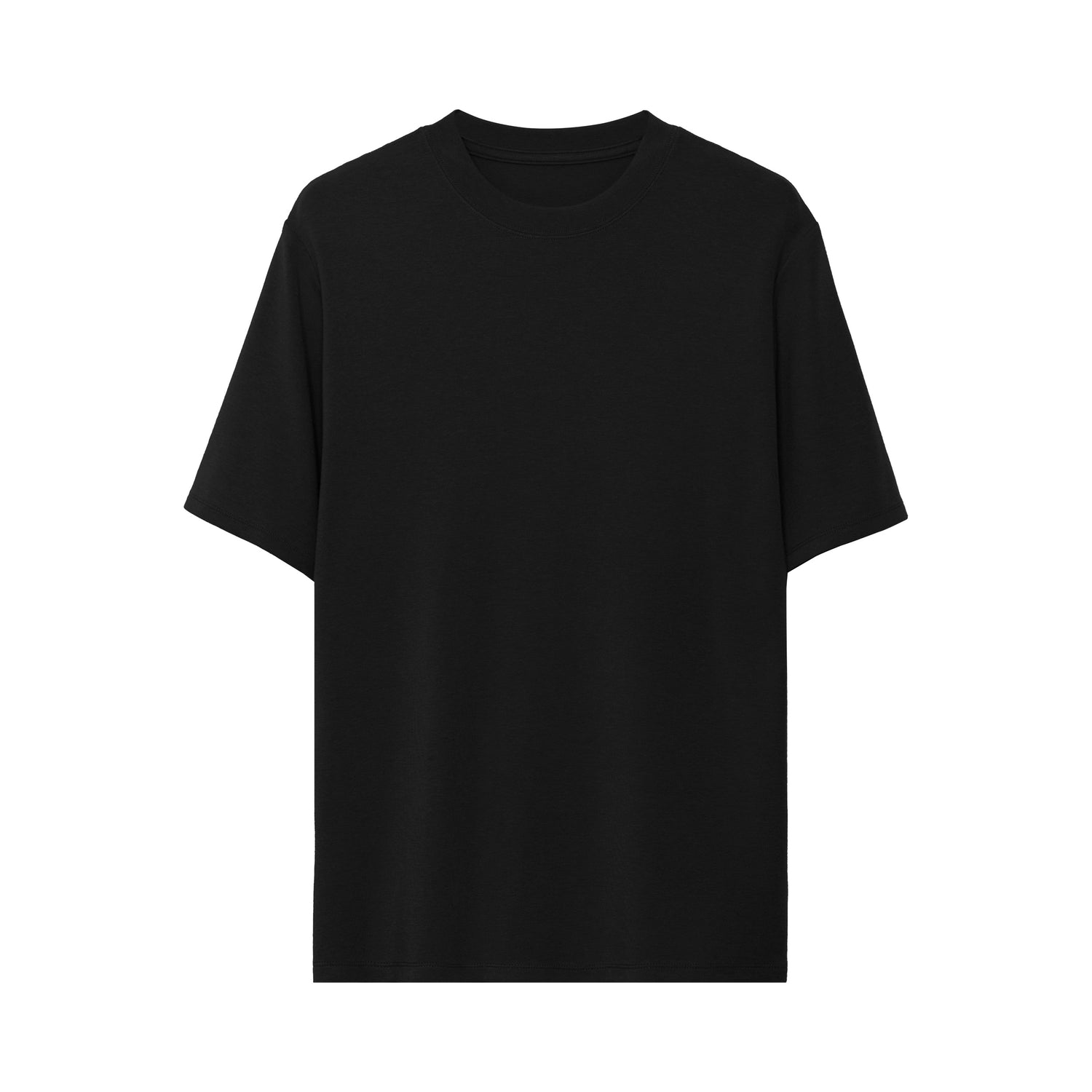 Women's Solid Color Relaxed Fit Crewneck T-Shirt