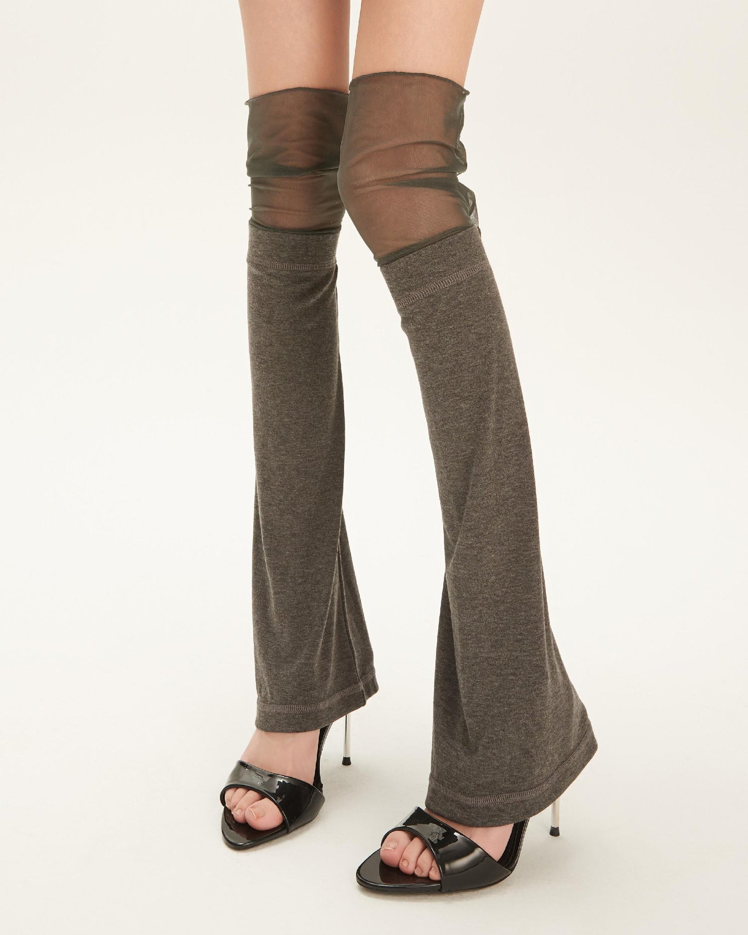 Women’s Tulle Spliced Leg Sleeves