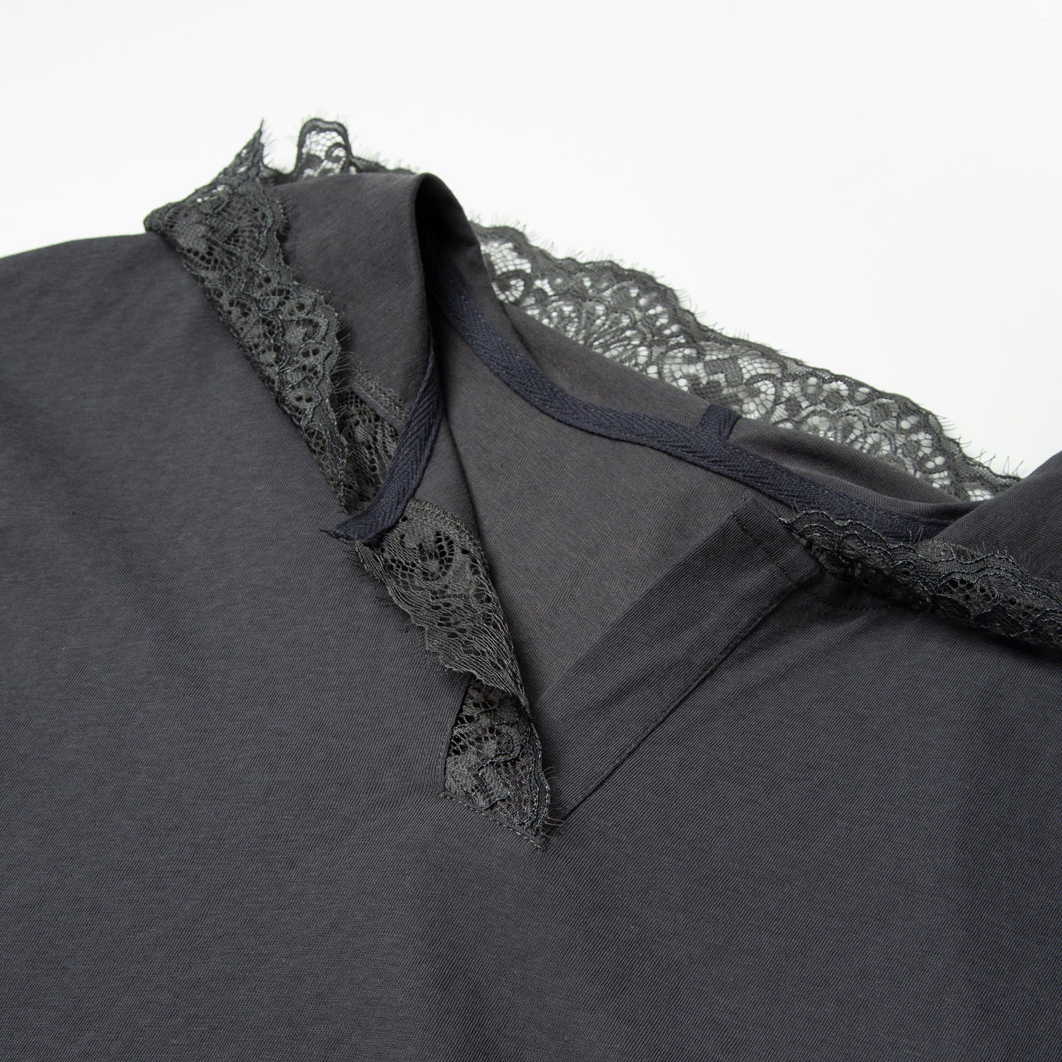 Women's Lace Hooded Trim Cover-Up