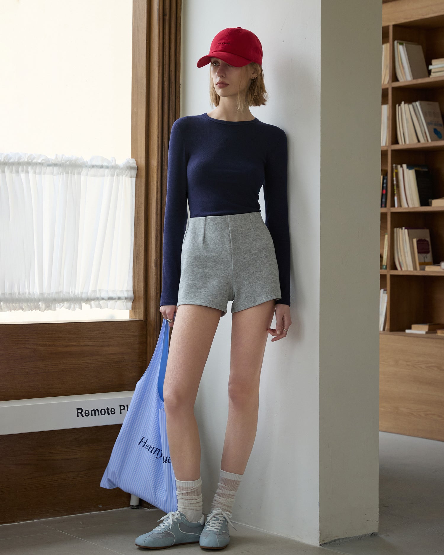 Women's High-Waisted Bodycon Stretch Shorts