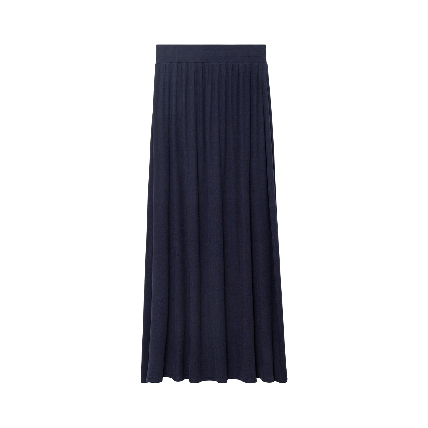 Women's High-Waisted Flowing A-Line Midi Skirt