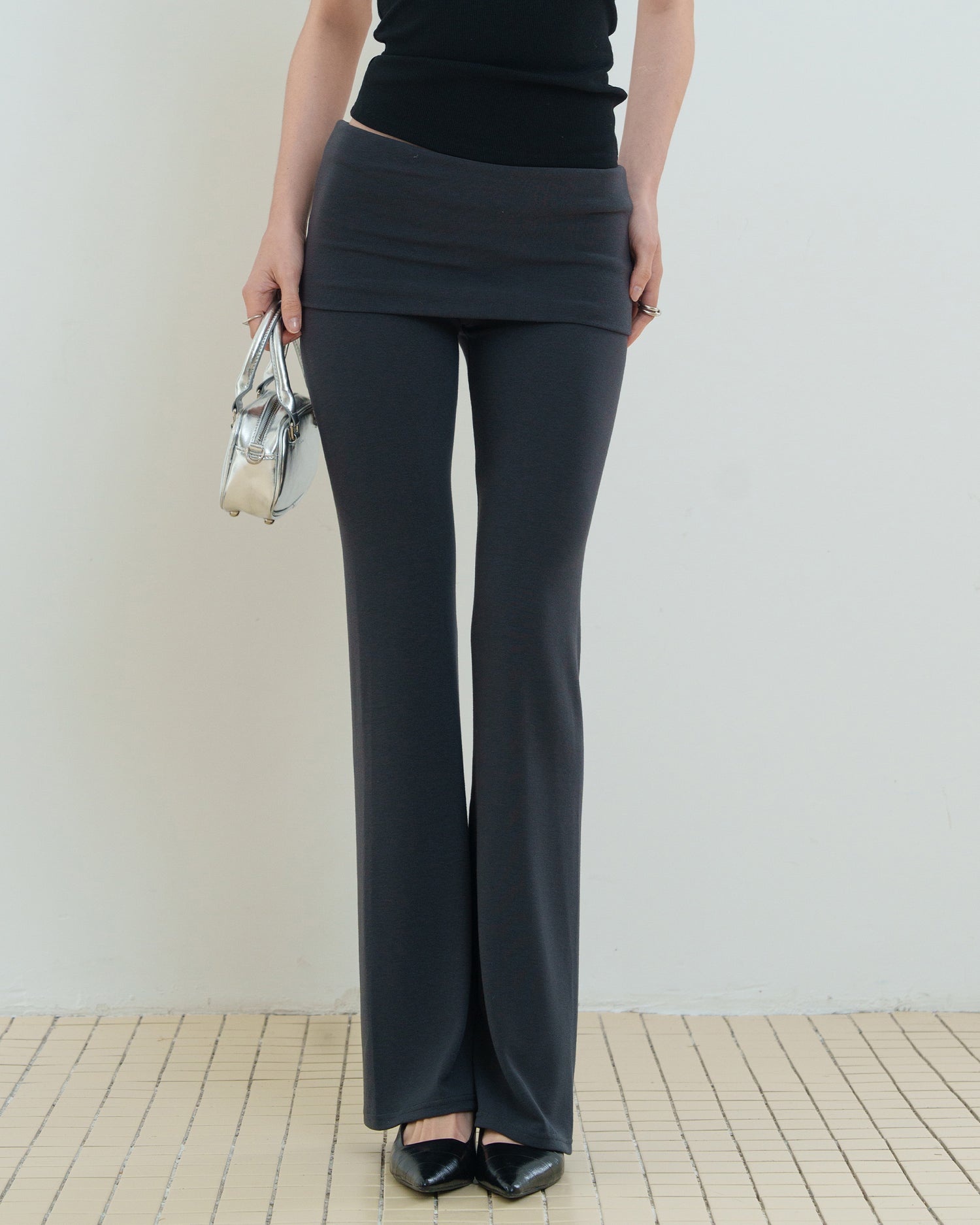 Women's Knit Flare Pants