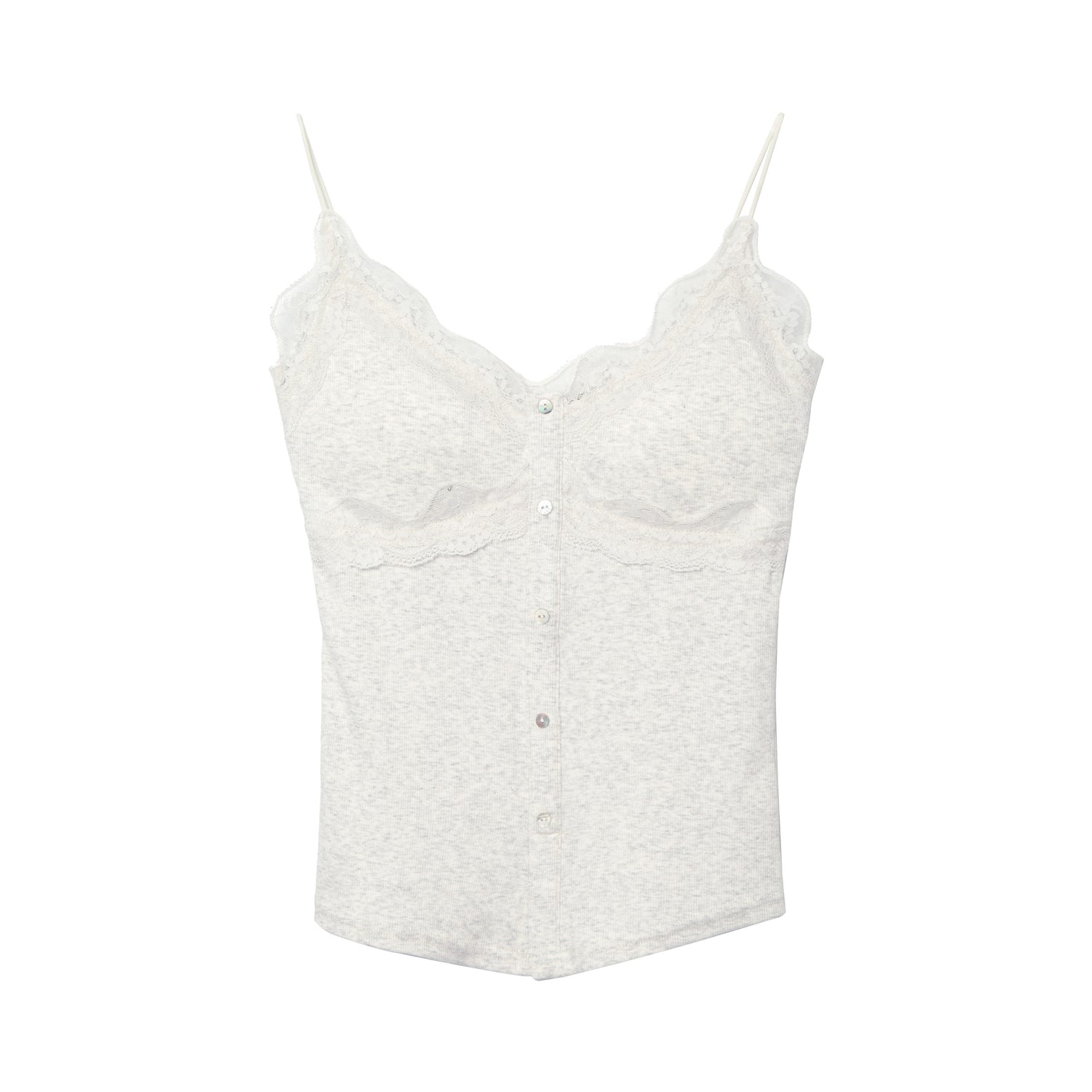 Women’s Lace Camisole with Built-in Bra Pad