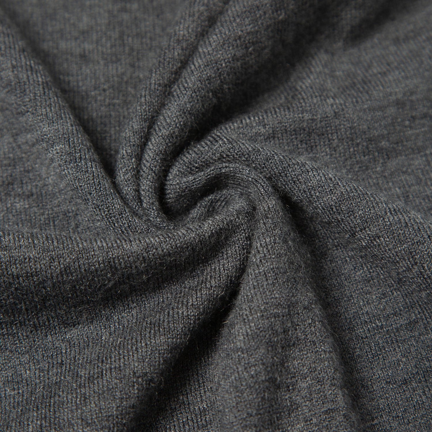 Silk Wool Blend Long Sleeve Cardigan