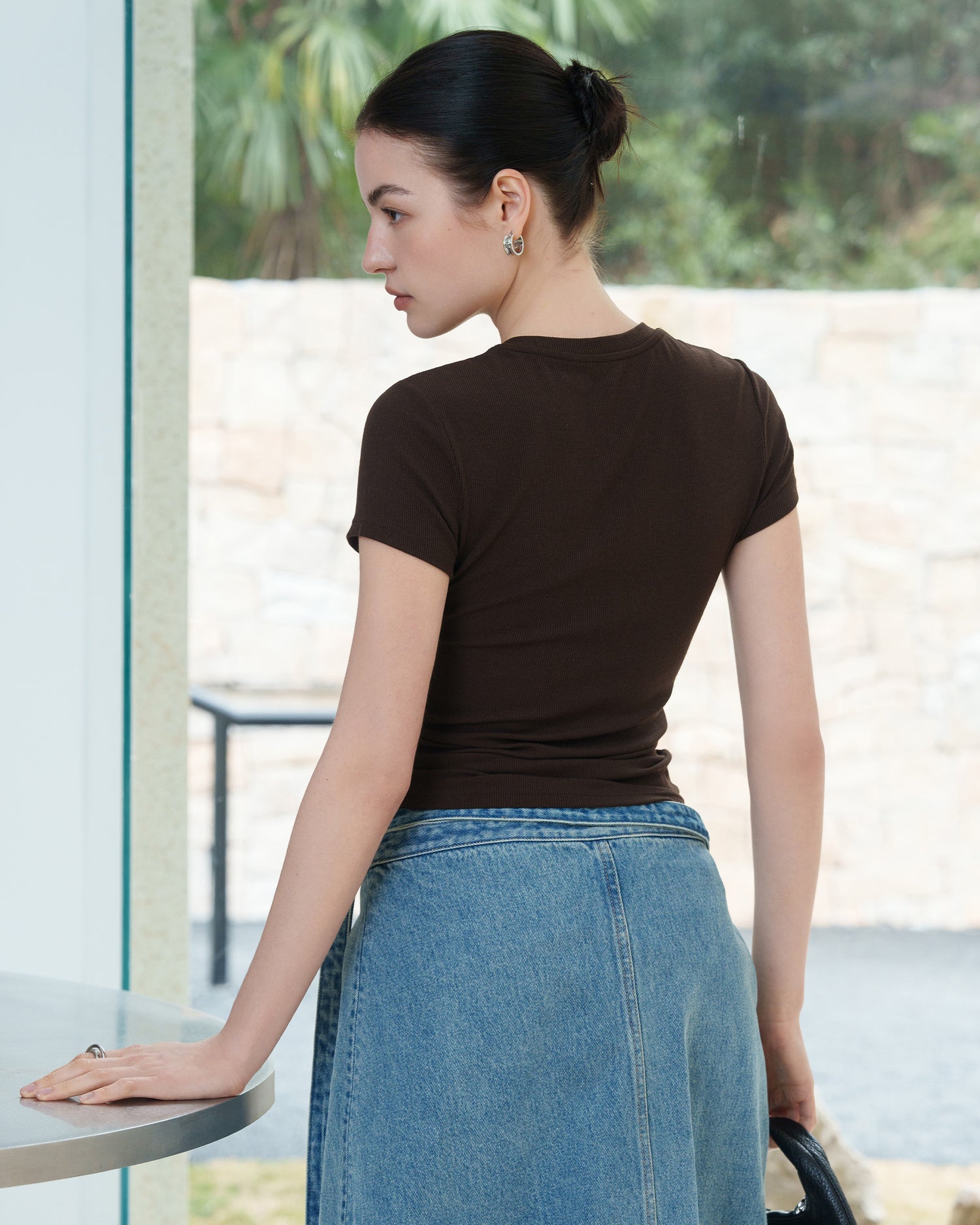 Women's Regular Fit Crew Neck T-Shirt