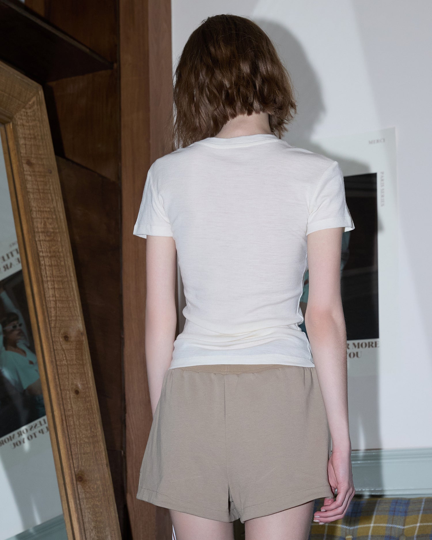 Women's Merino Wool Crew Neck T-Shirt