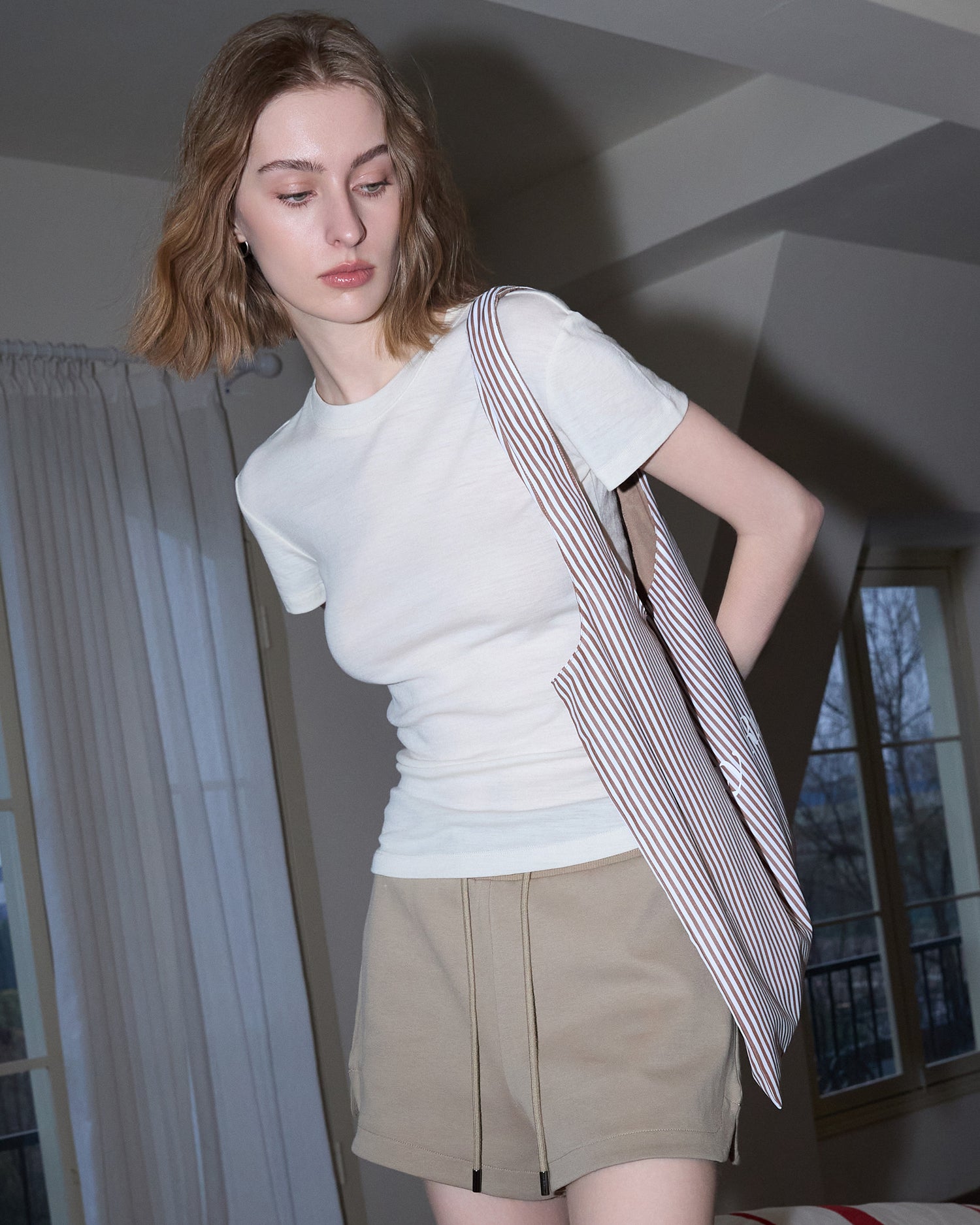 Women's Merino Wool Crew Neck T-Shirt