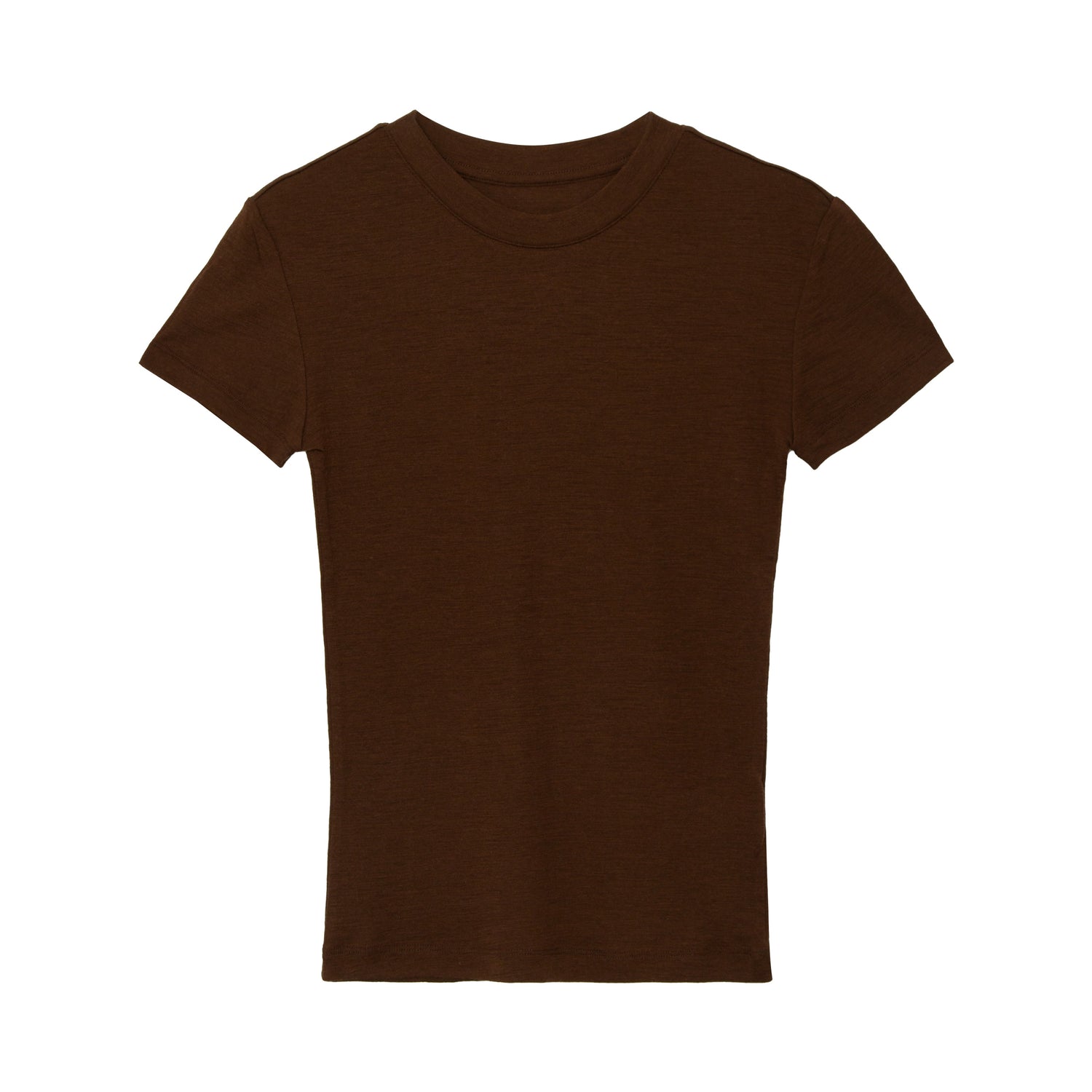 Women's Merino Wool Crew Neck T-Shirt