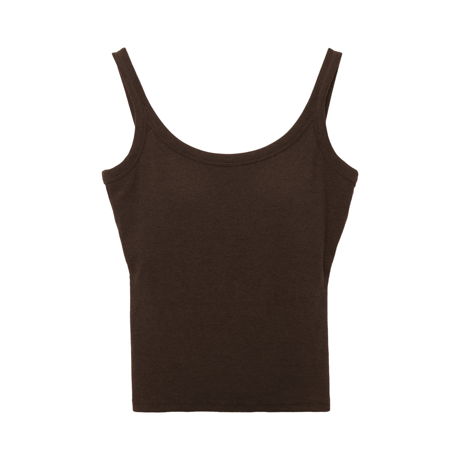 Women's Ribbed Low-Back Tank Top