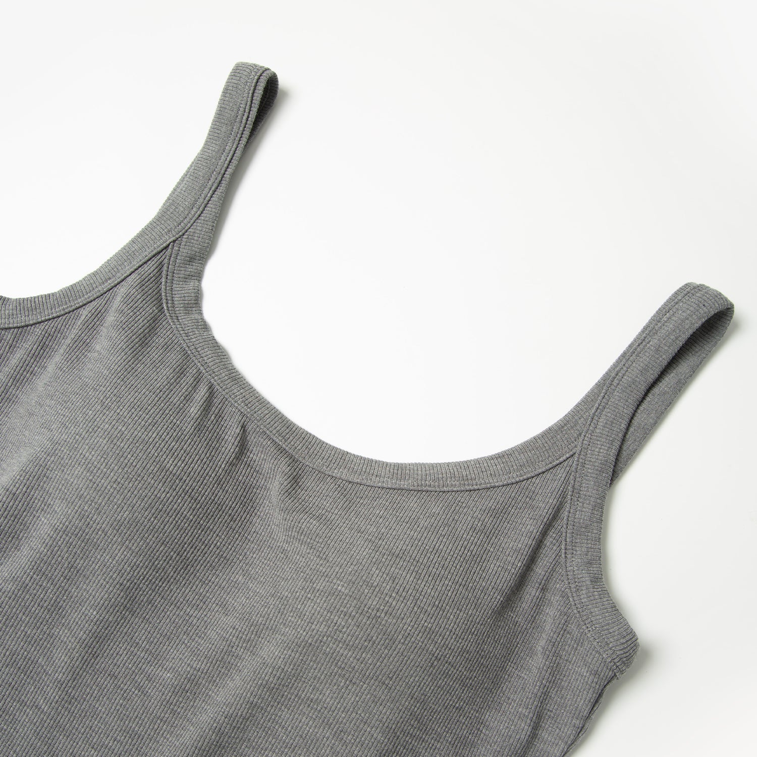 Women's Ribbed Low-Back Tank Top