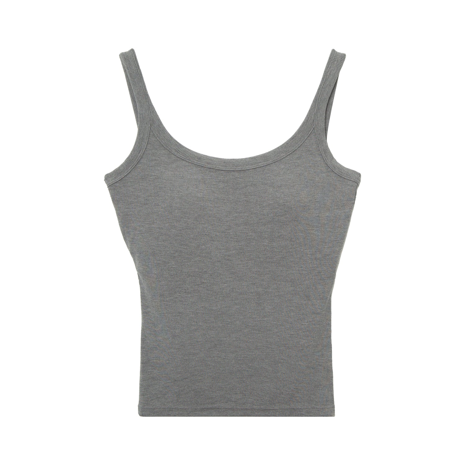 Women's Ribbed Low-Back Tank Top