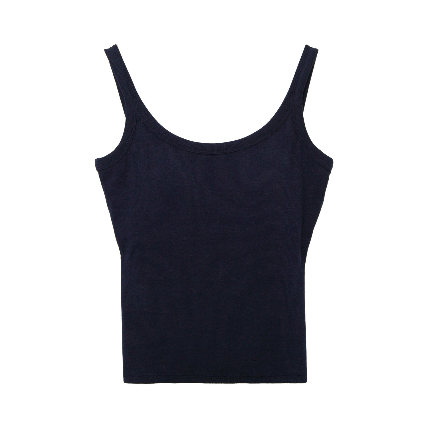 Women's Ribbed Low-Back Tank Top