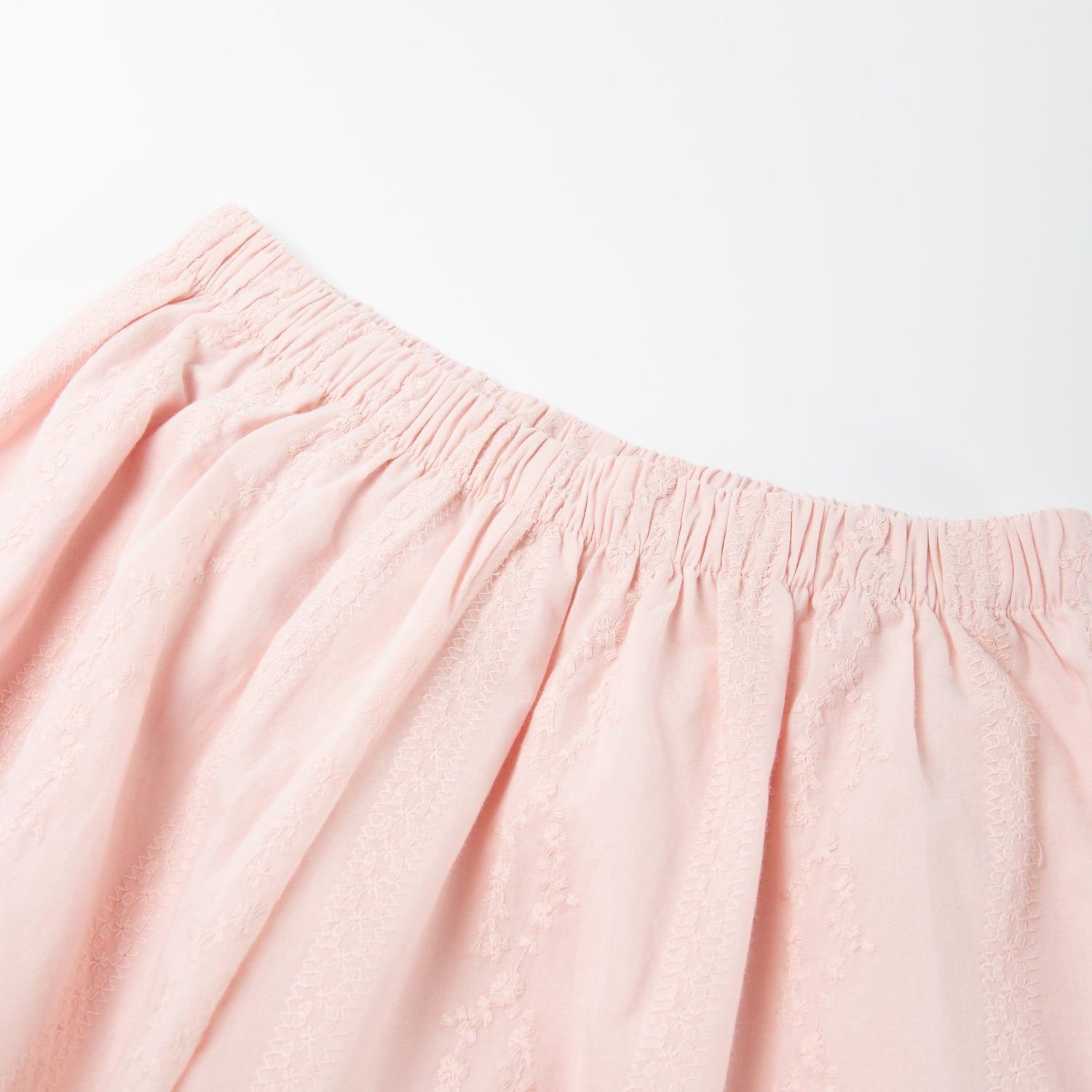 Women's Embroidered Cotton Loungewear Set with Padded Cups