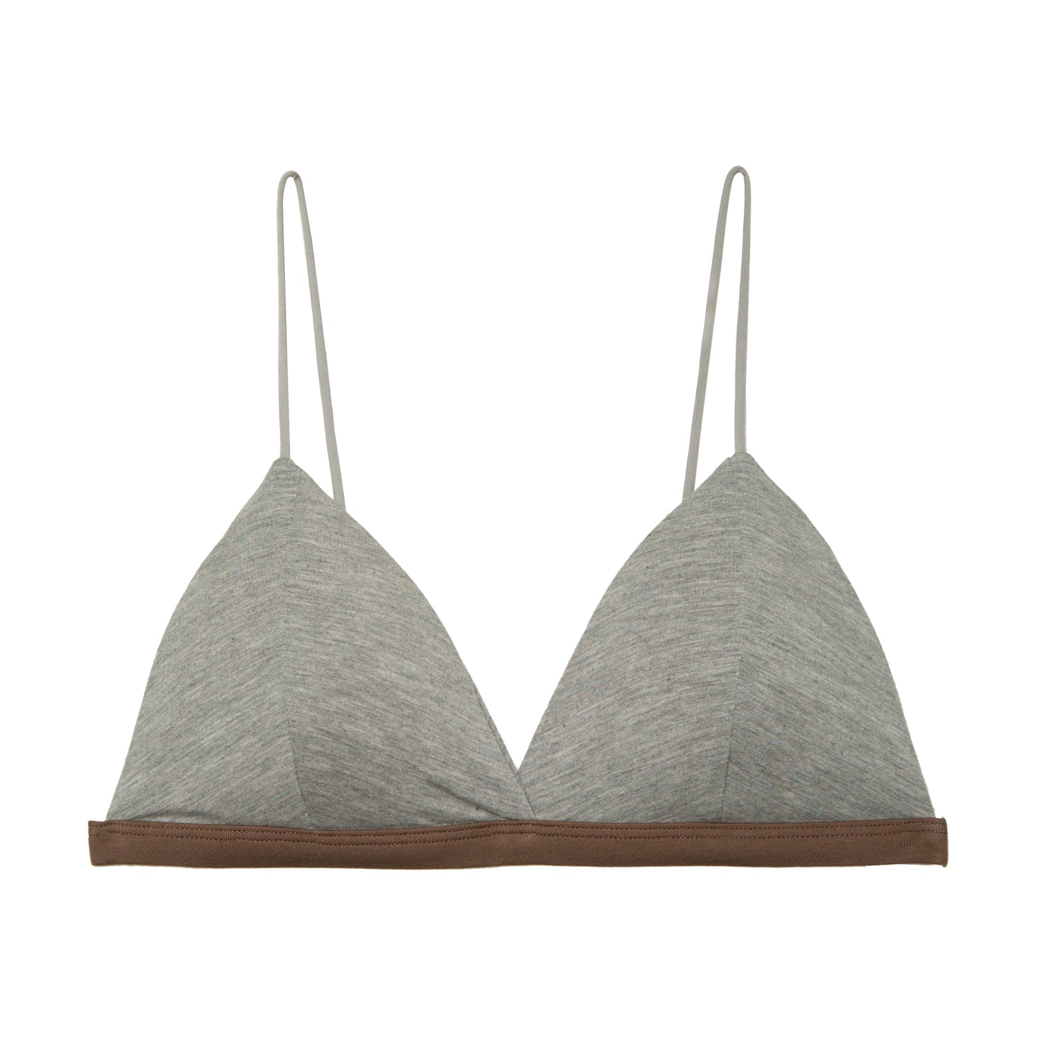 Women's Modal Wireless Spaghetti Strap Triangle Bra