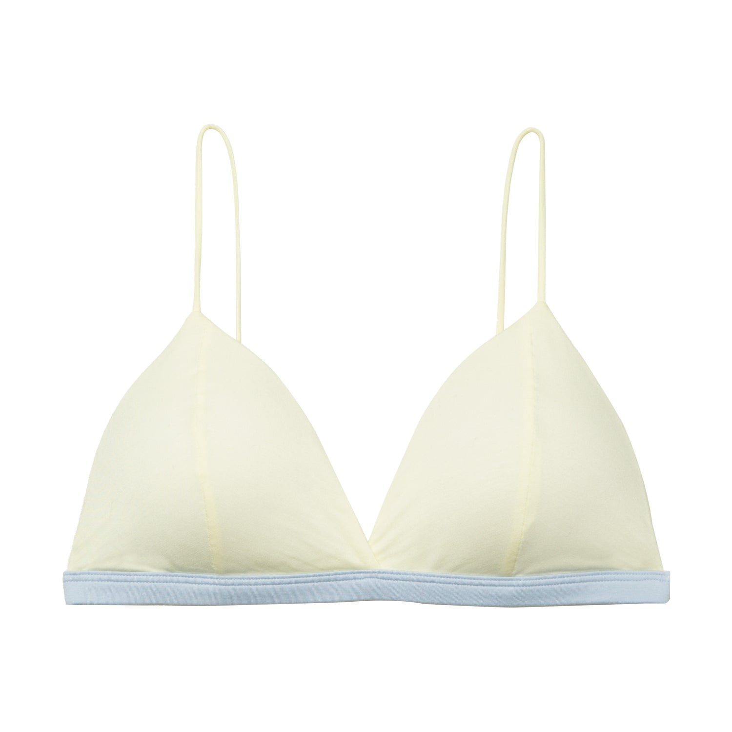 Women's Modal Wireless Spaghetti Strap Triangle Bra