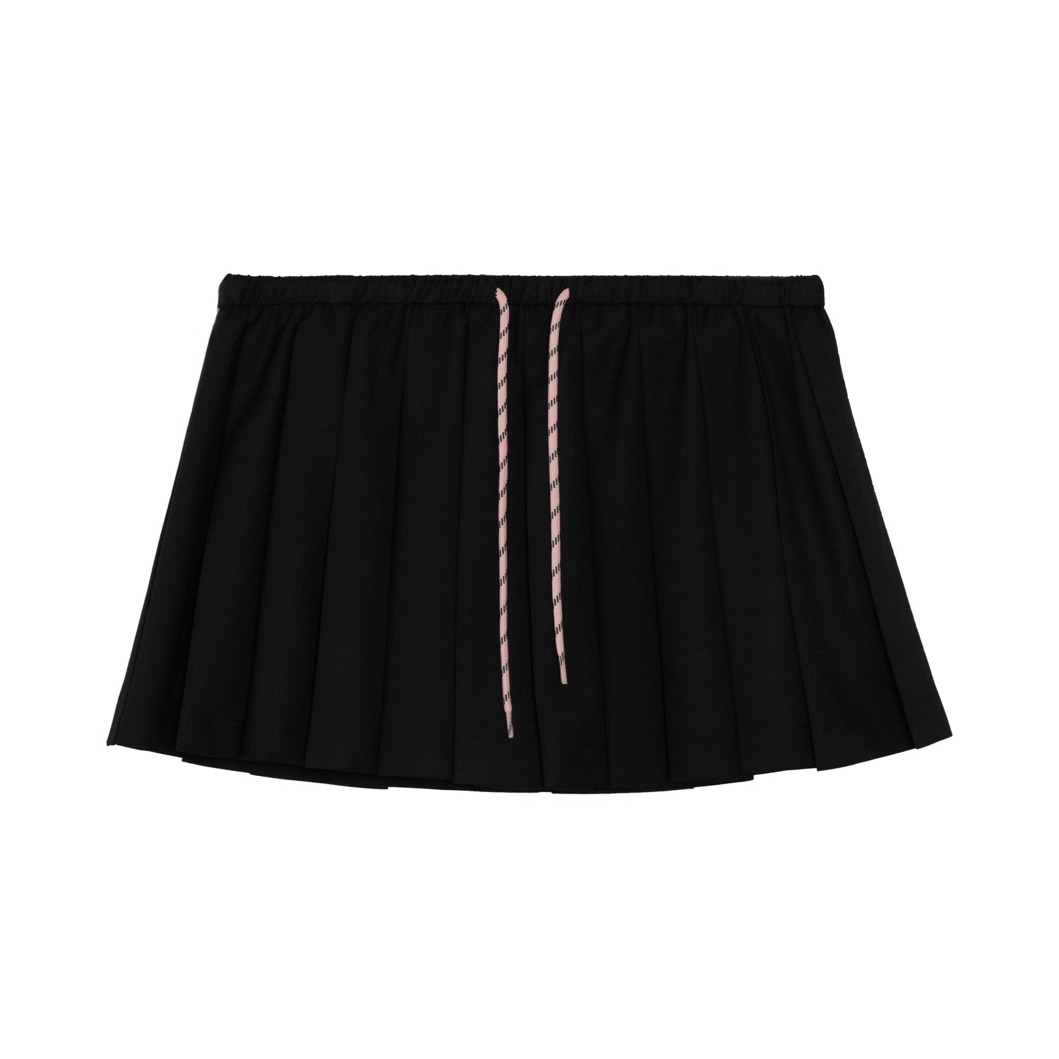Women’s Drawstring Pleated Short Skirt