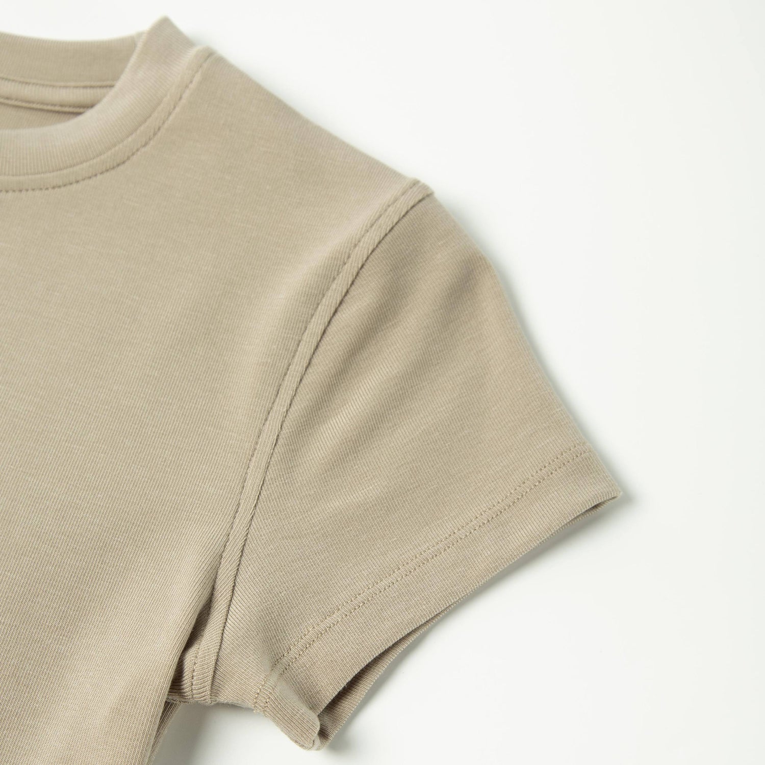 Women’s Solid Color Crewneck Short Sleeve Tee