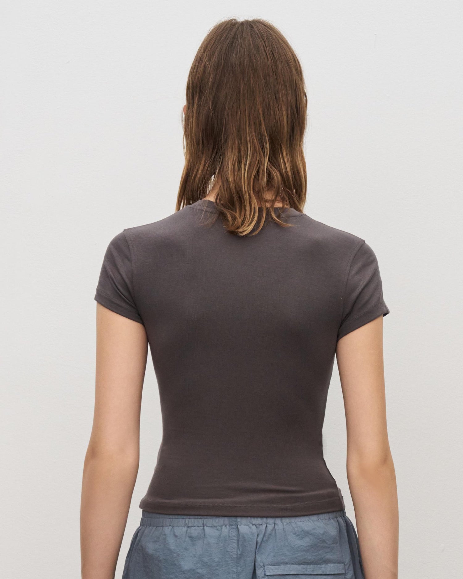 Women’s Hand-Painted Bear Print Short Sleeve Tee