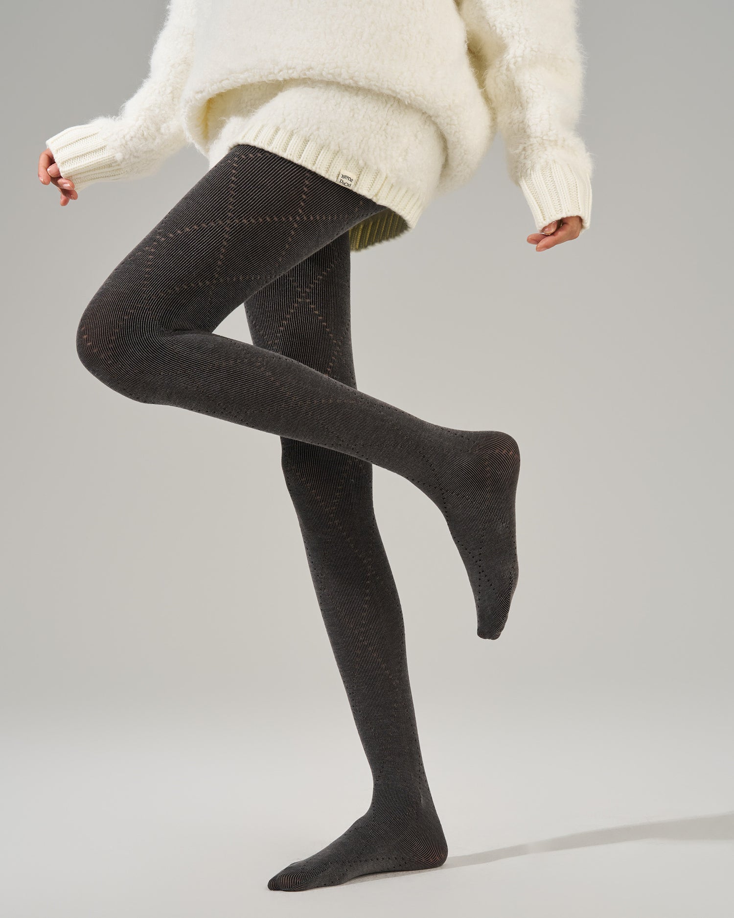 Women's Diamond Pattern Stretch Leggings