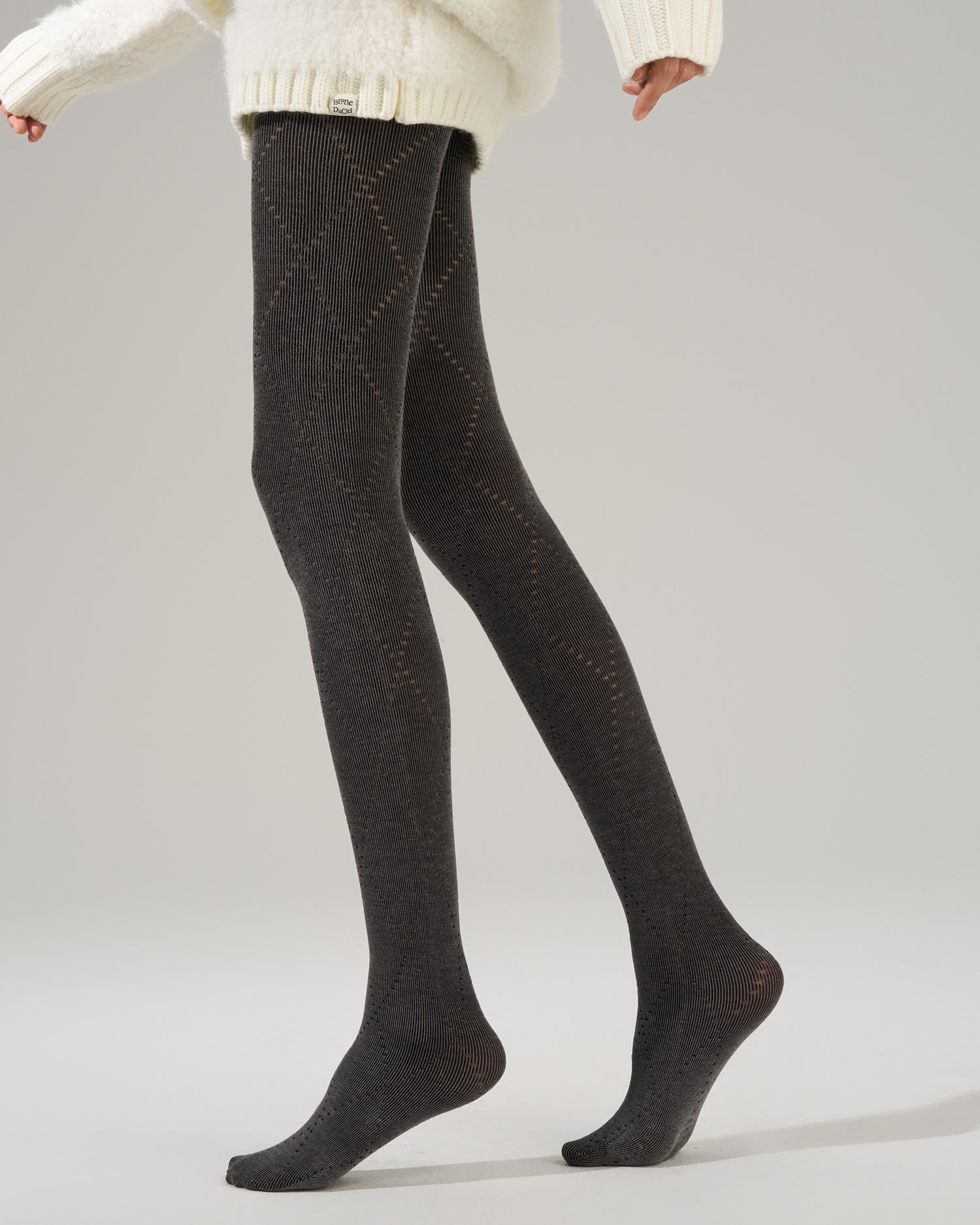 Women's Diamond Pattern Stretch Leggings