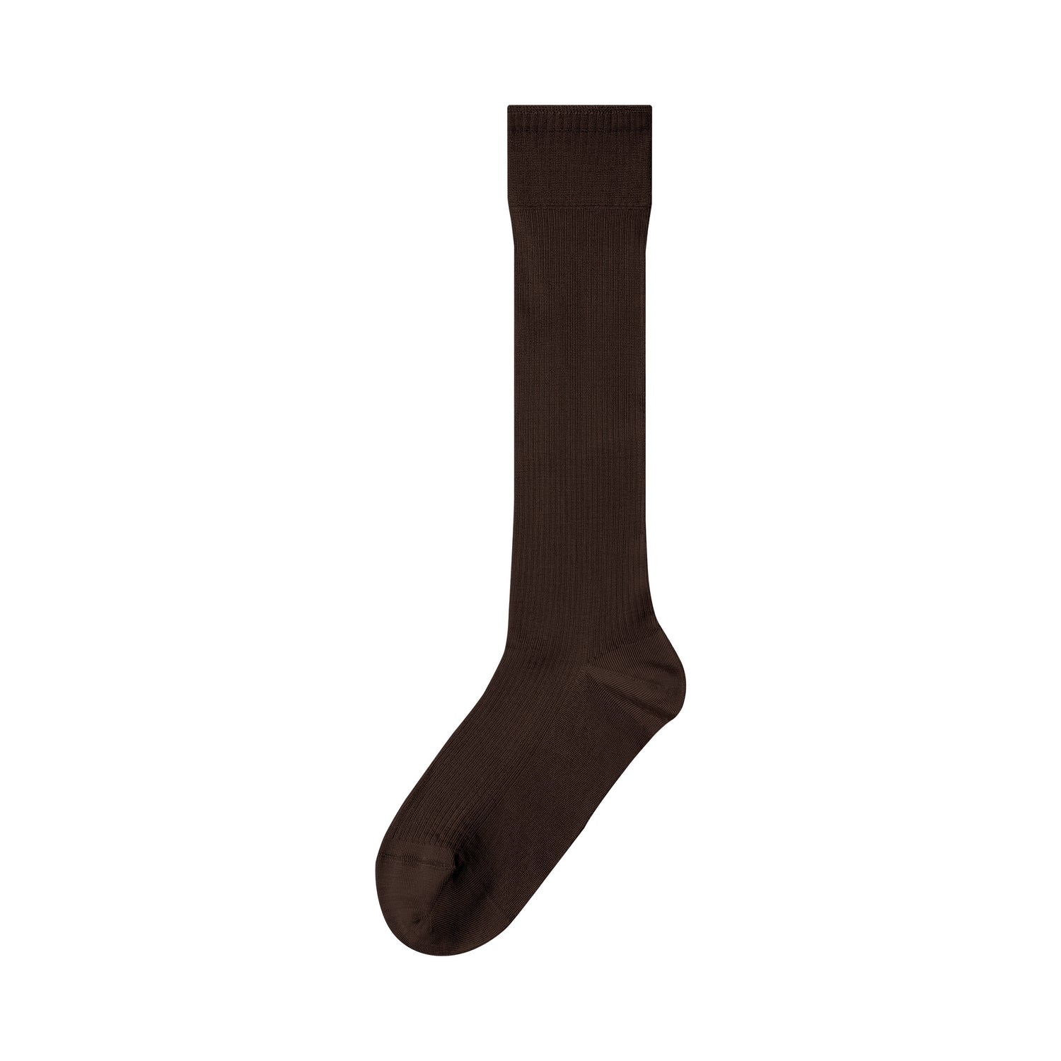 Women's Rayon Ribbed Knee-High Socks