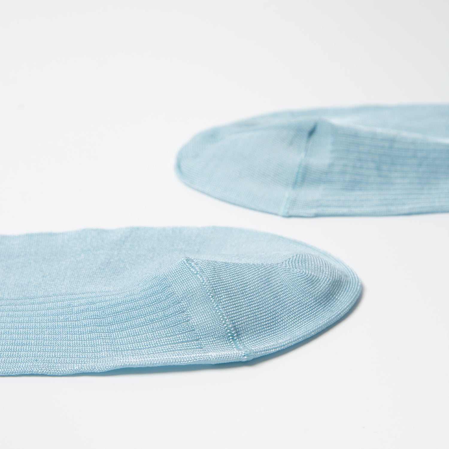 Women's Rayon Ribbed Knee-High Socks