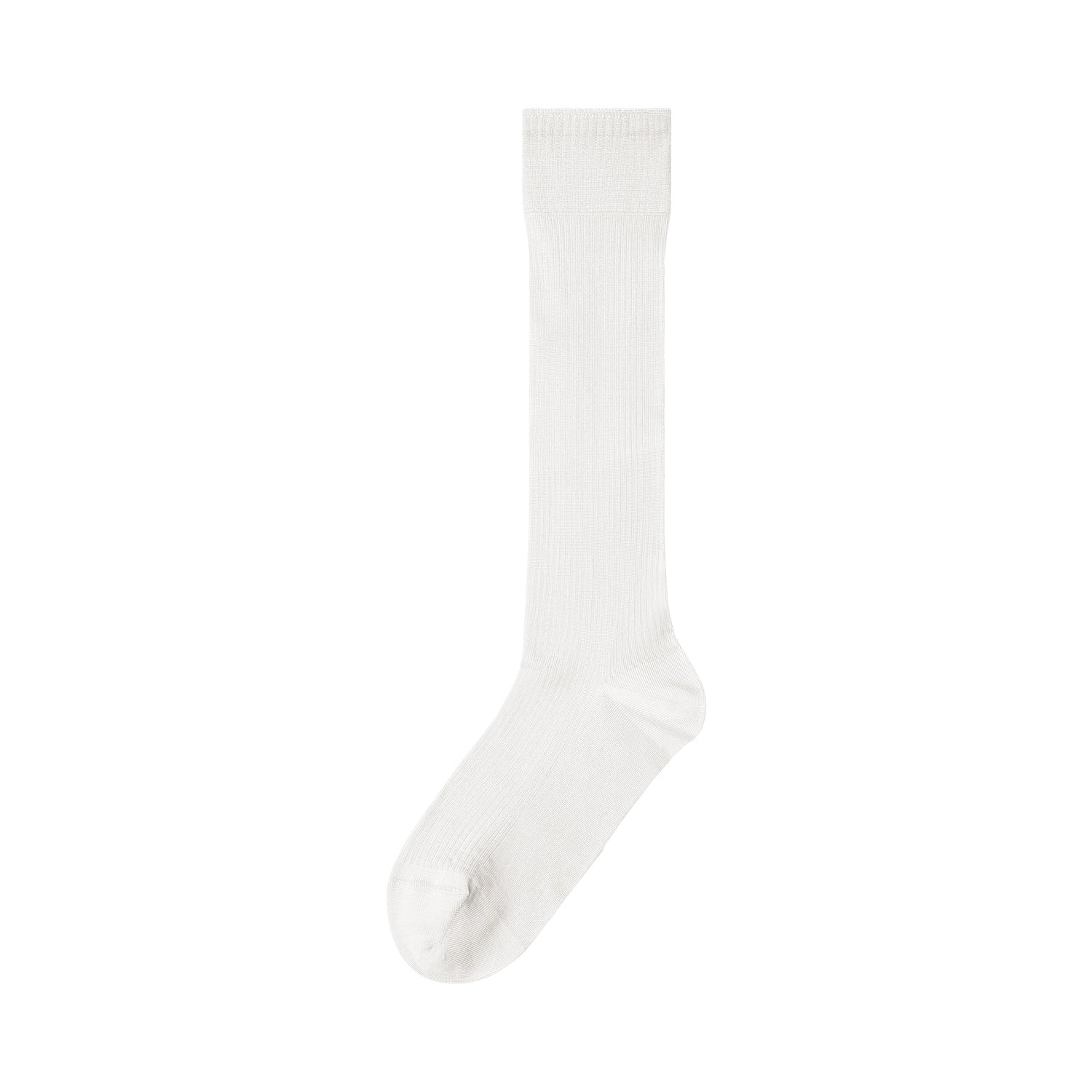 Women's Rayon Ribbed Knee-High Socks