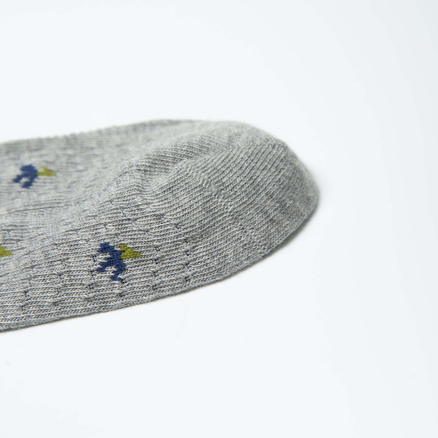 Women's Retro Floral Fishbone Pattern Knee-High Socks