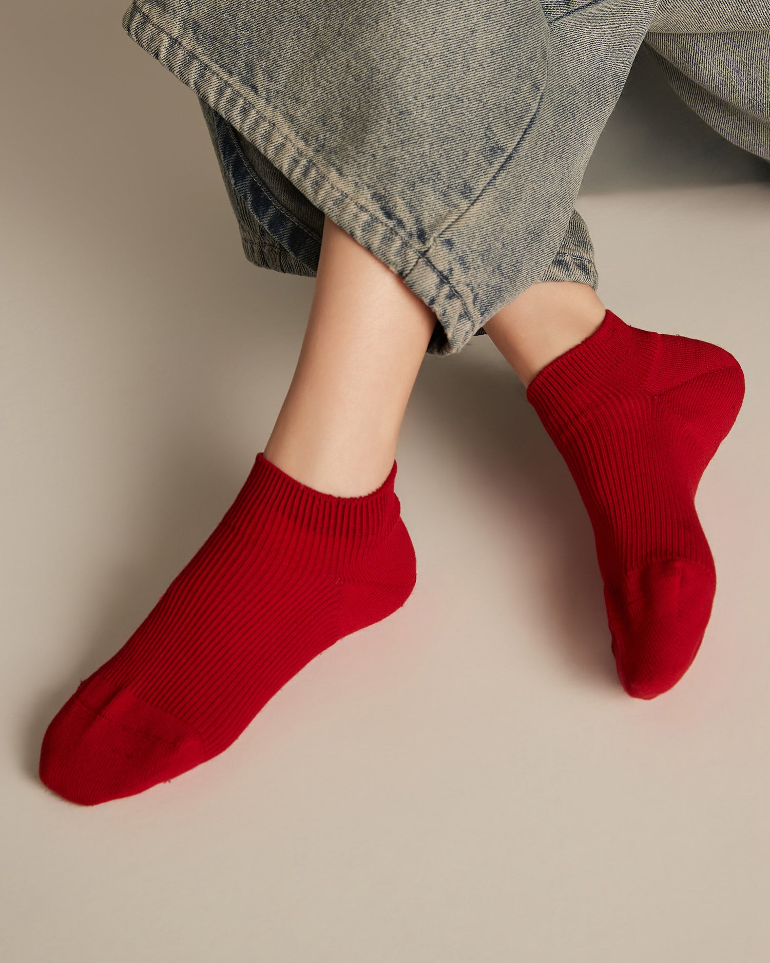 Women's Ribbed Ankle Socks