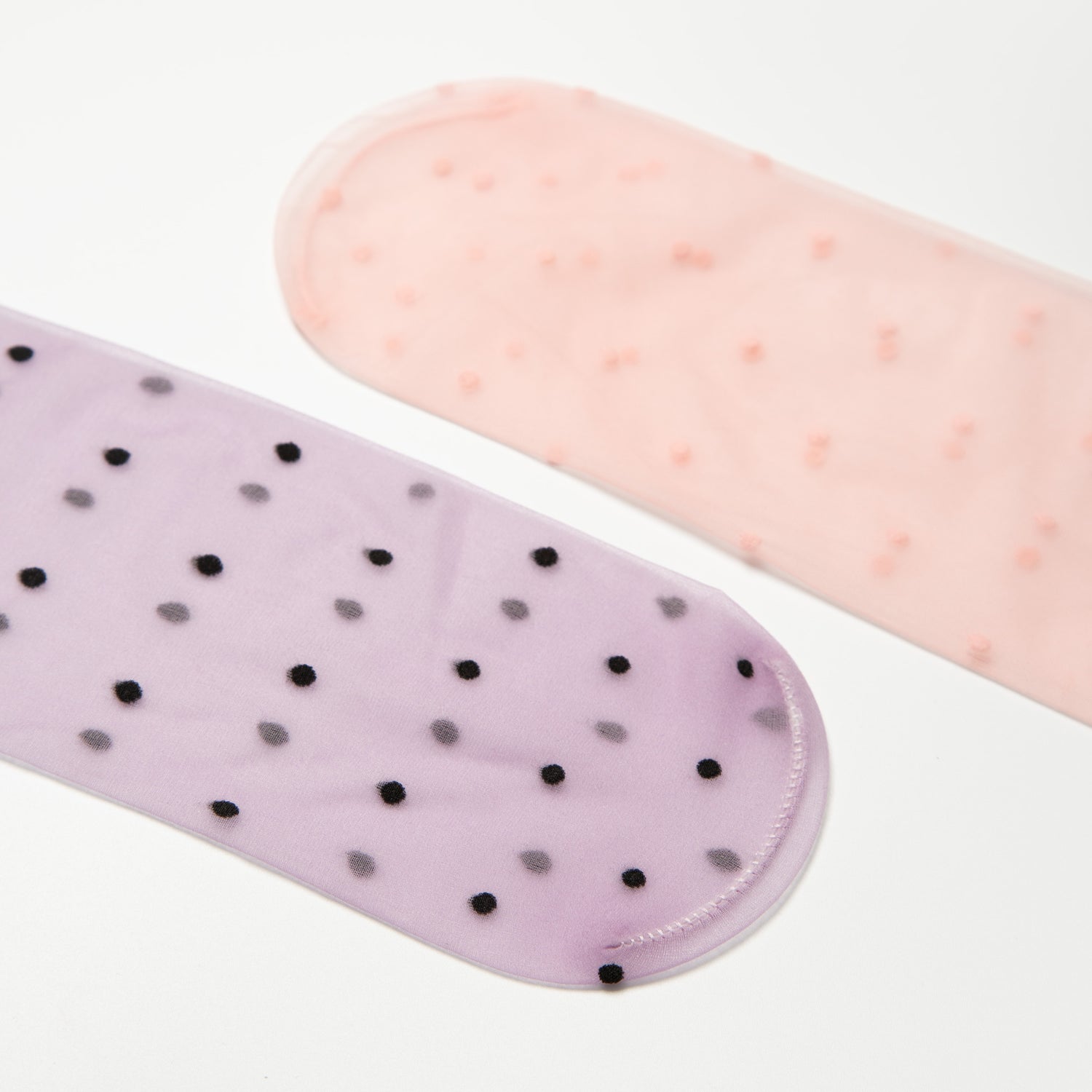 Women's Sheer Breathable Over-the-Knee Polka Dot Socks