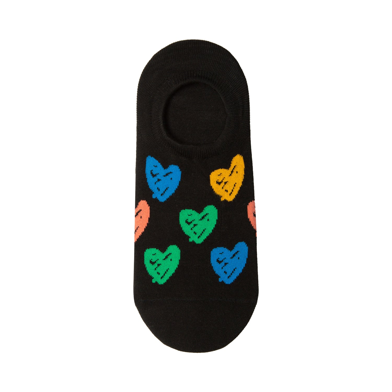 Women's Heart Pattern No-Show Socks