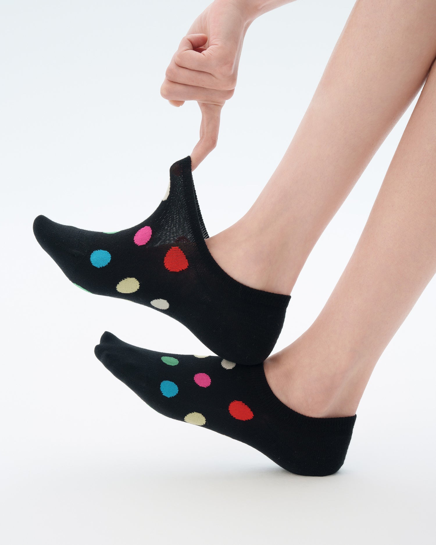 Women's Polka Dot No-Show Socks