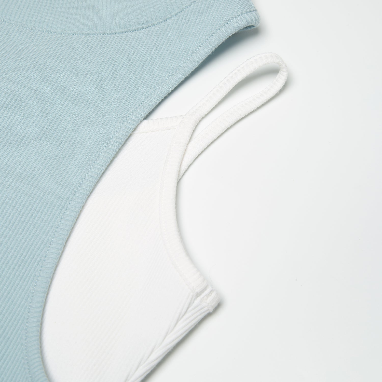 Women's Contrast Layered Look Tank Top