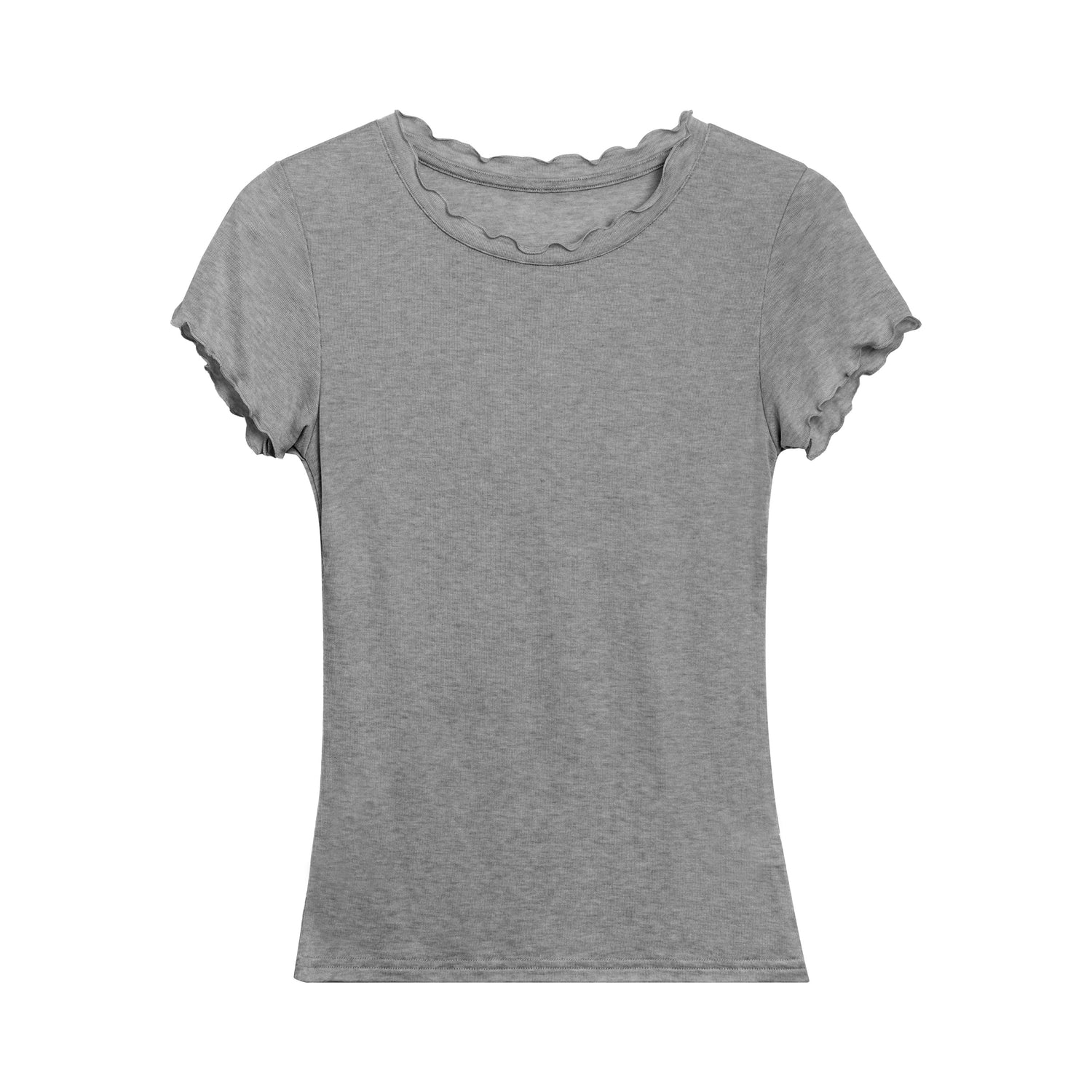 Women’s TENCEL™ Wool Lettuce-Edge T-Shirt