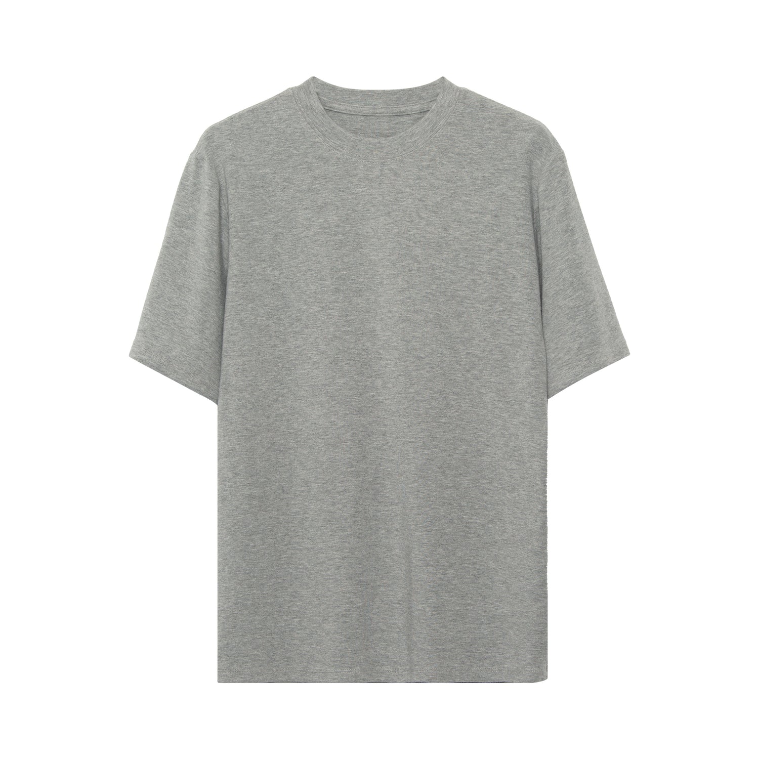 Women's Solid Color Relaxed Fit Crewneck T-Shirt