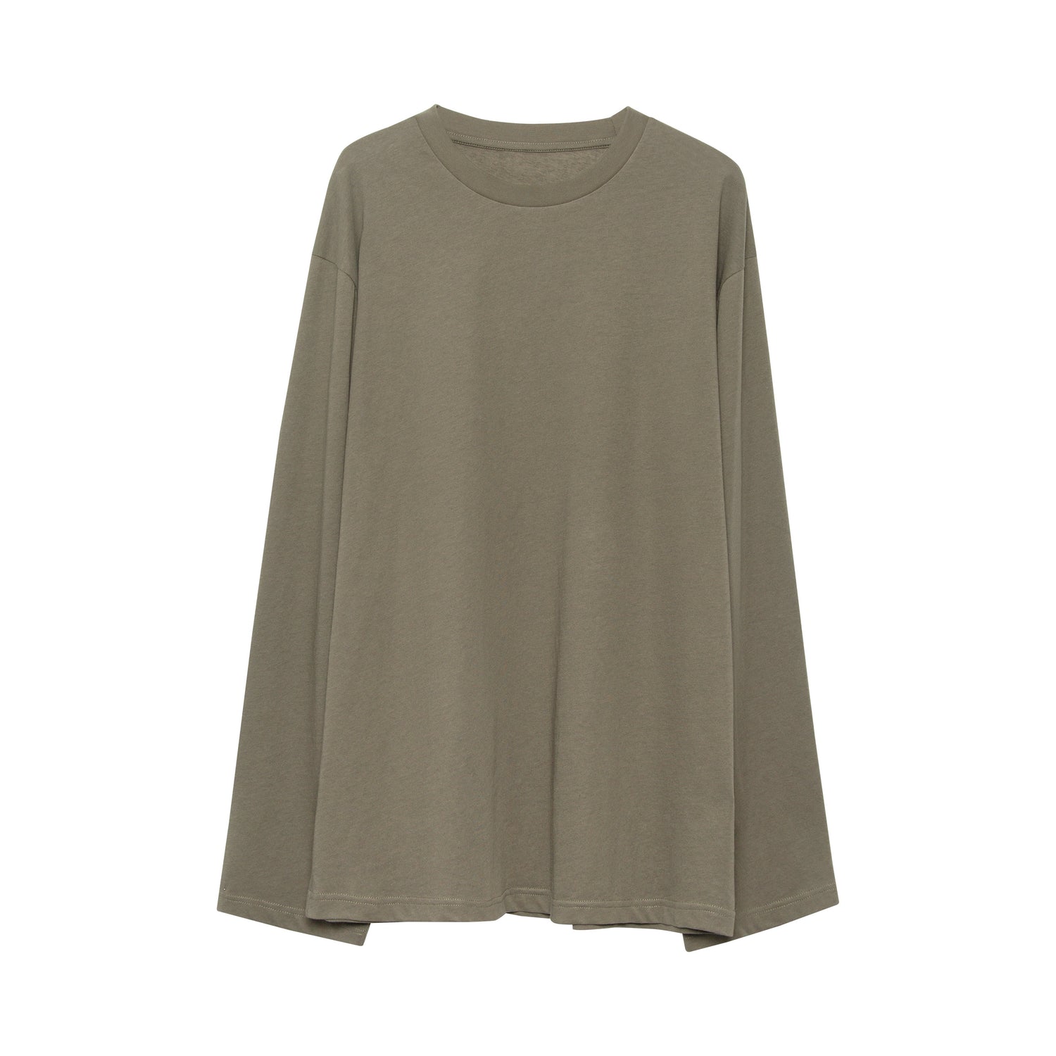 Women's Oversized Long Sleeve Top with Relaxed Fit