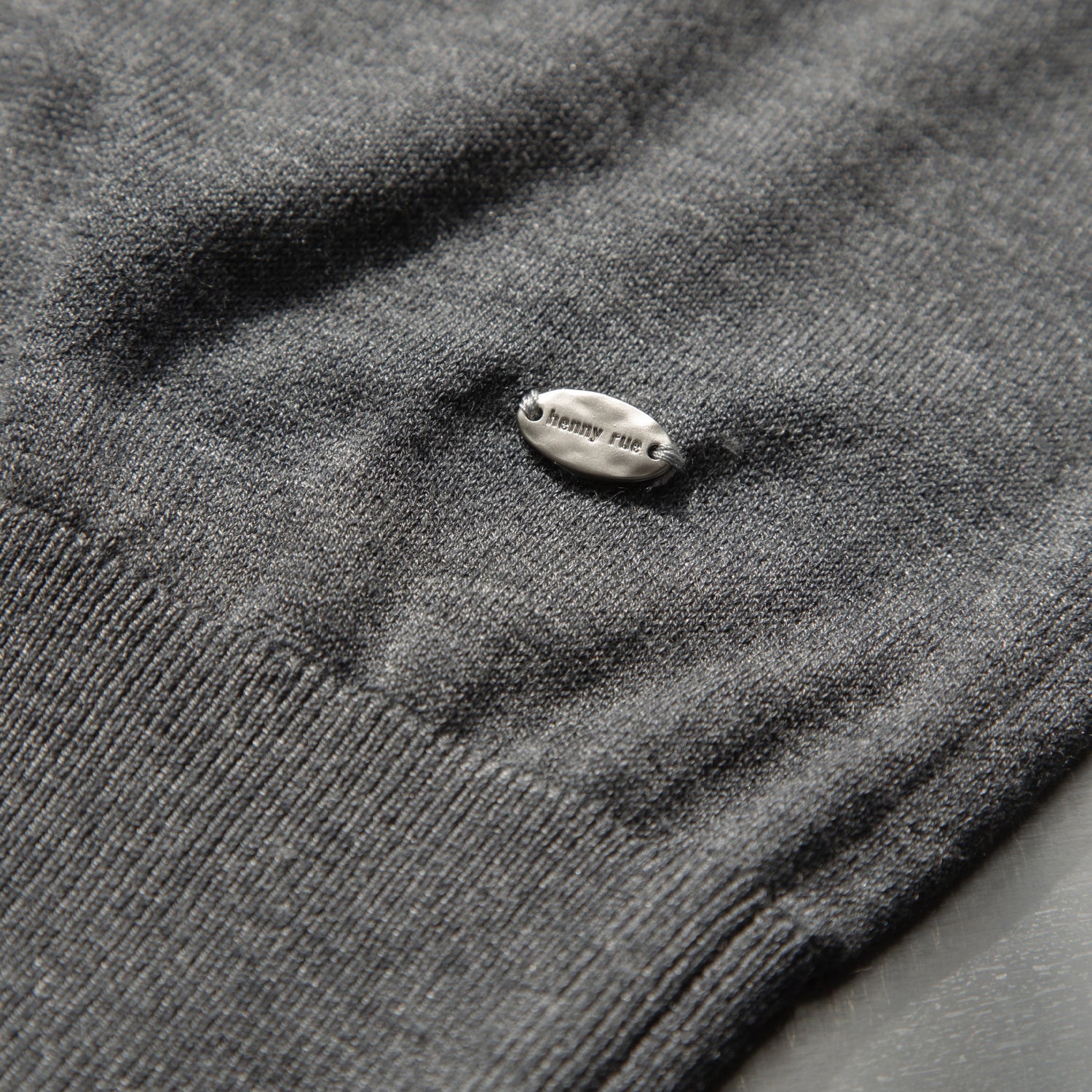 Silk Wool Blend Lightweight Polo Knit T-Shirt