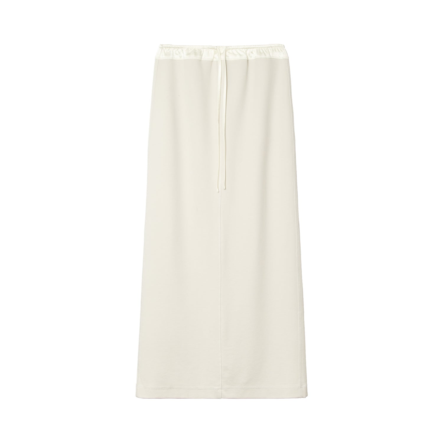 Modal High-Waisted Slim Fit Slit Midi Skirt