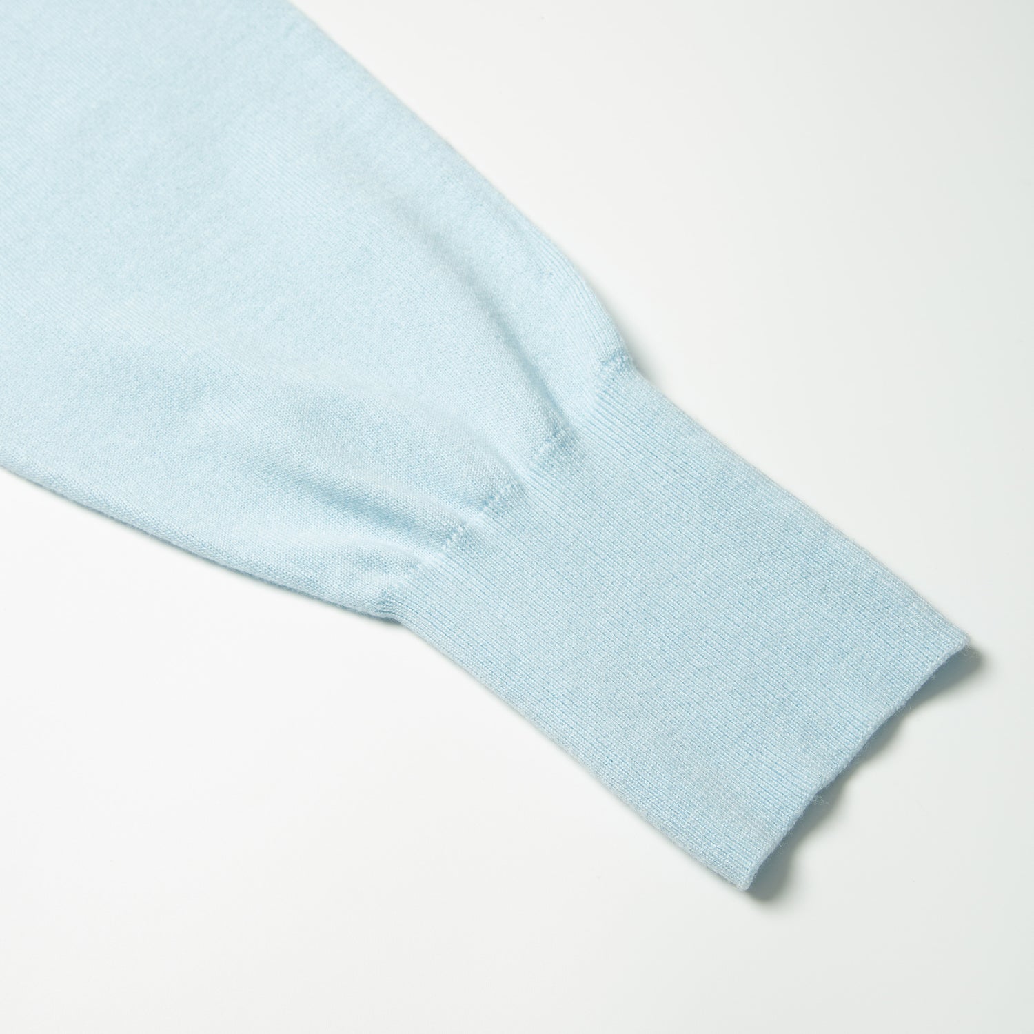 Silk Blend Deep V-Neck Knit Pullover