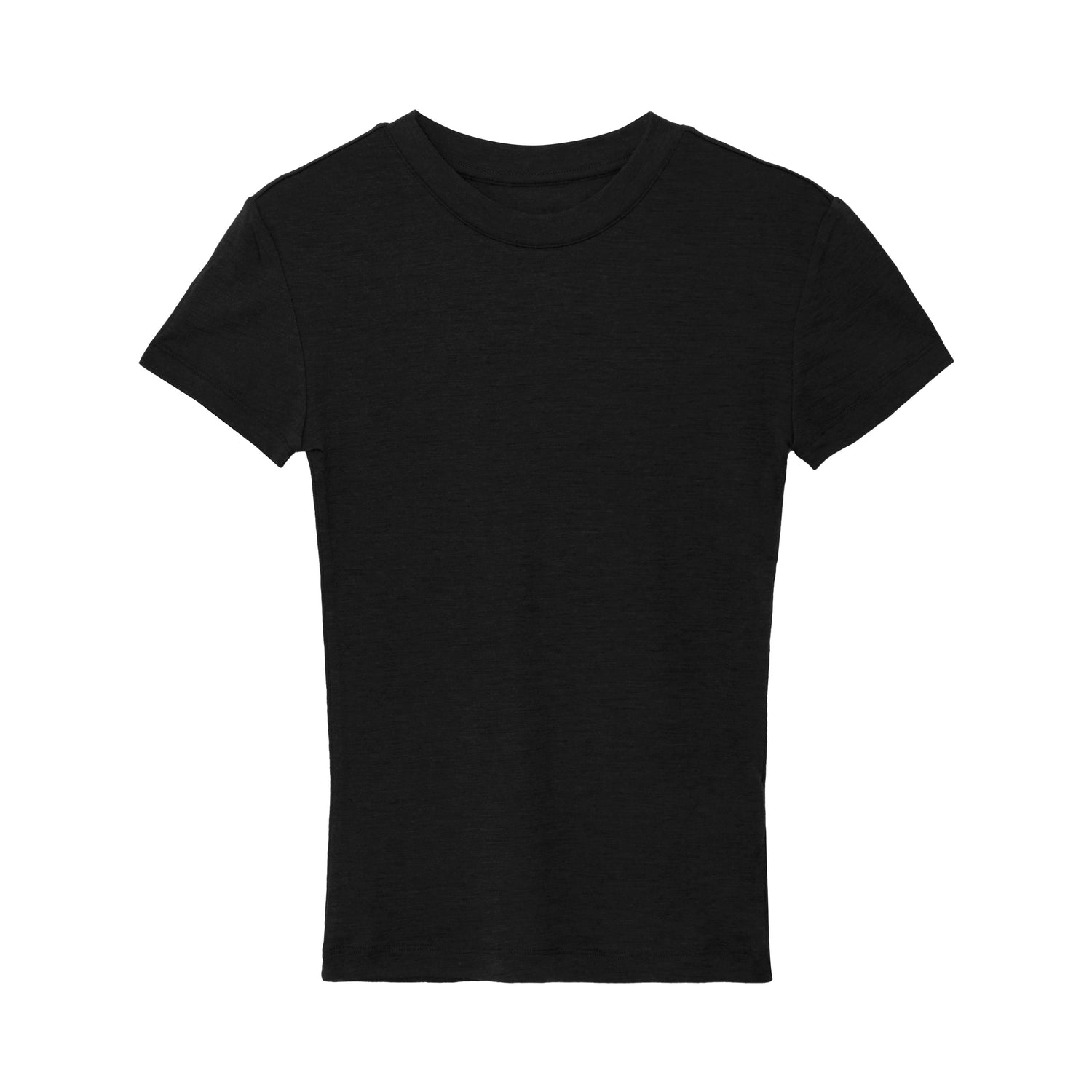 Women's Merino Wool Crew Neck T-Shirt