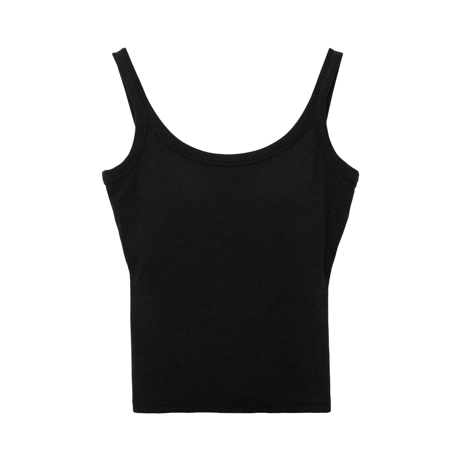 Women's Ribbed Low-Back Tank Top
