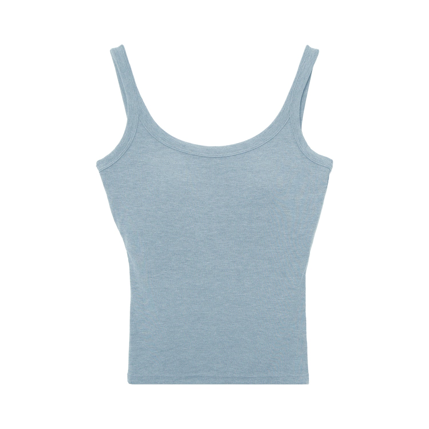 Women's Ribbed Low-Back Tank Top