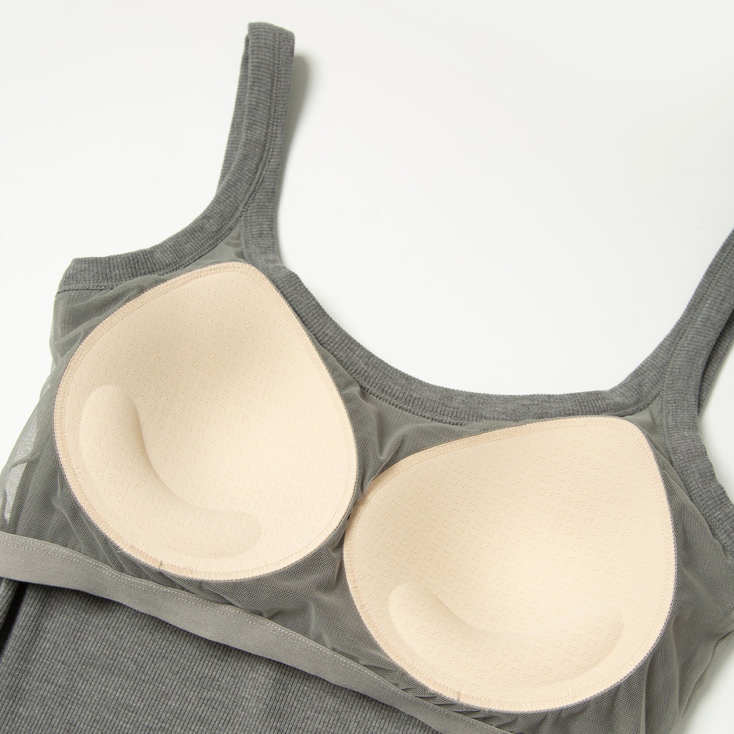 Women's Ribbed Low-Back Tank Top