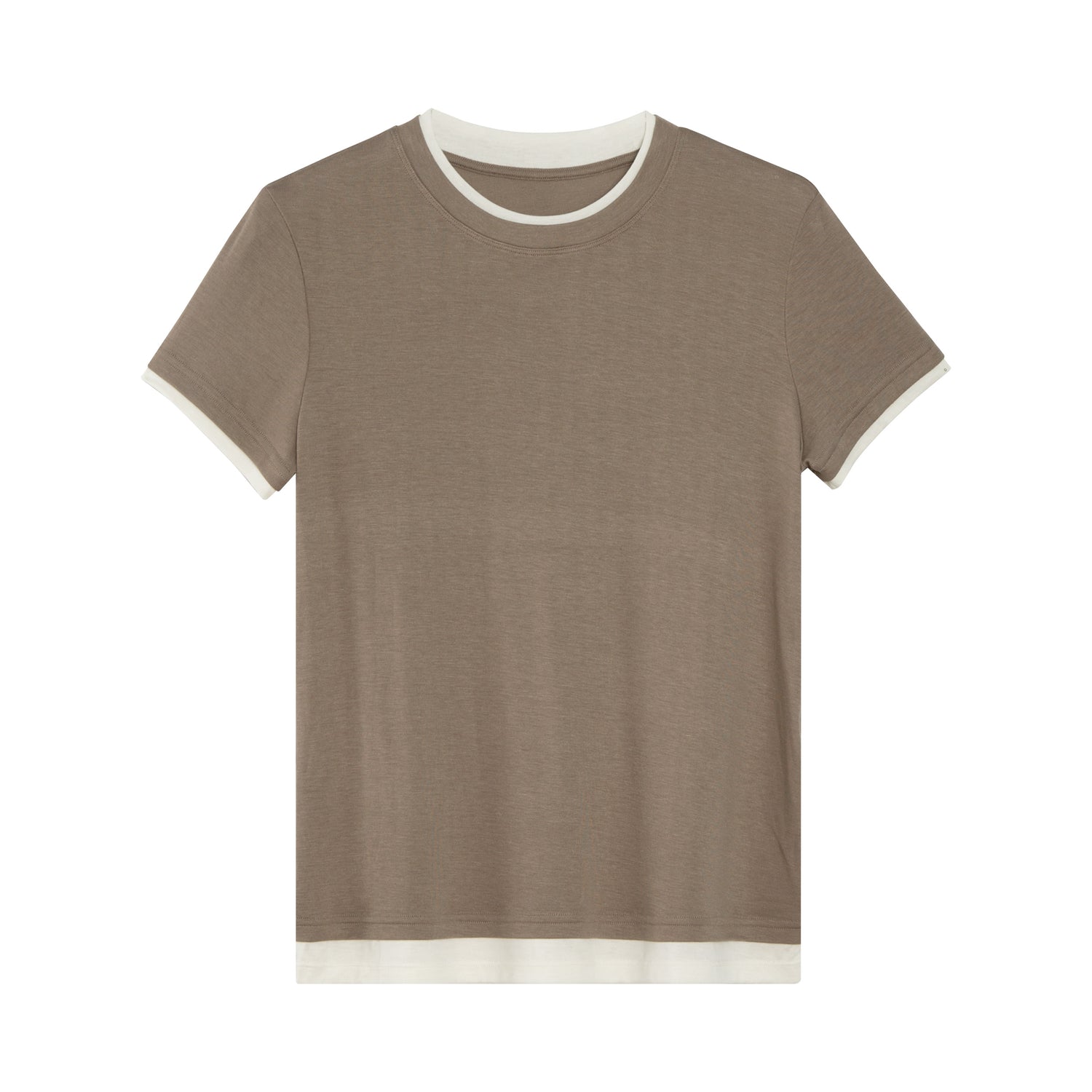 Women's Color-Block Layered T-Shirt
